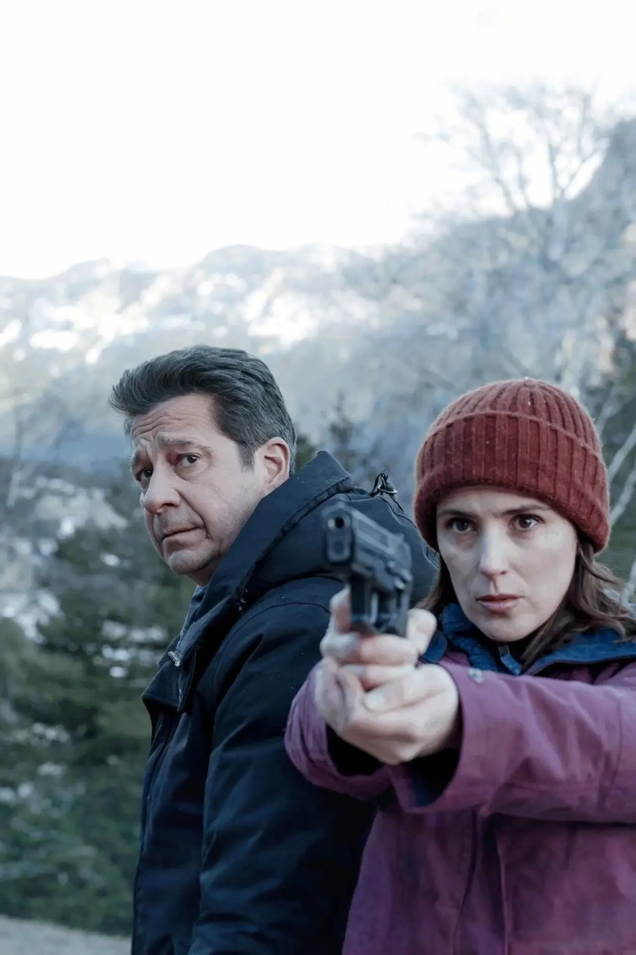 Plakat filmowy "Noir comme neige : Hors limites"