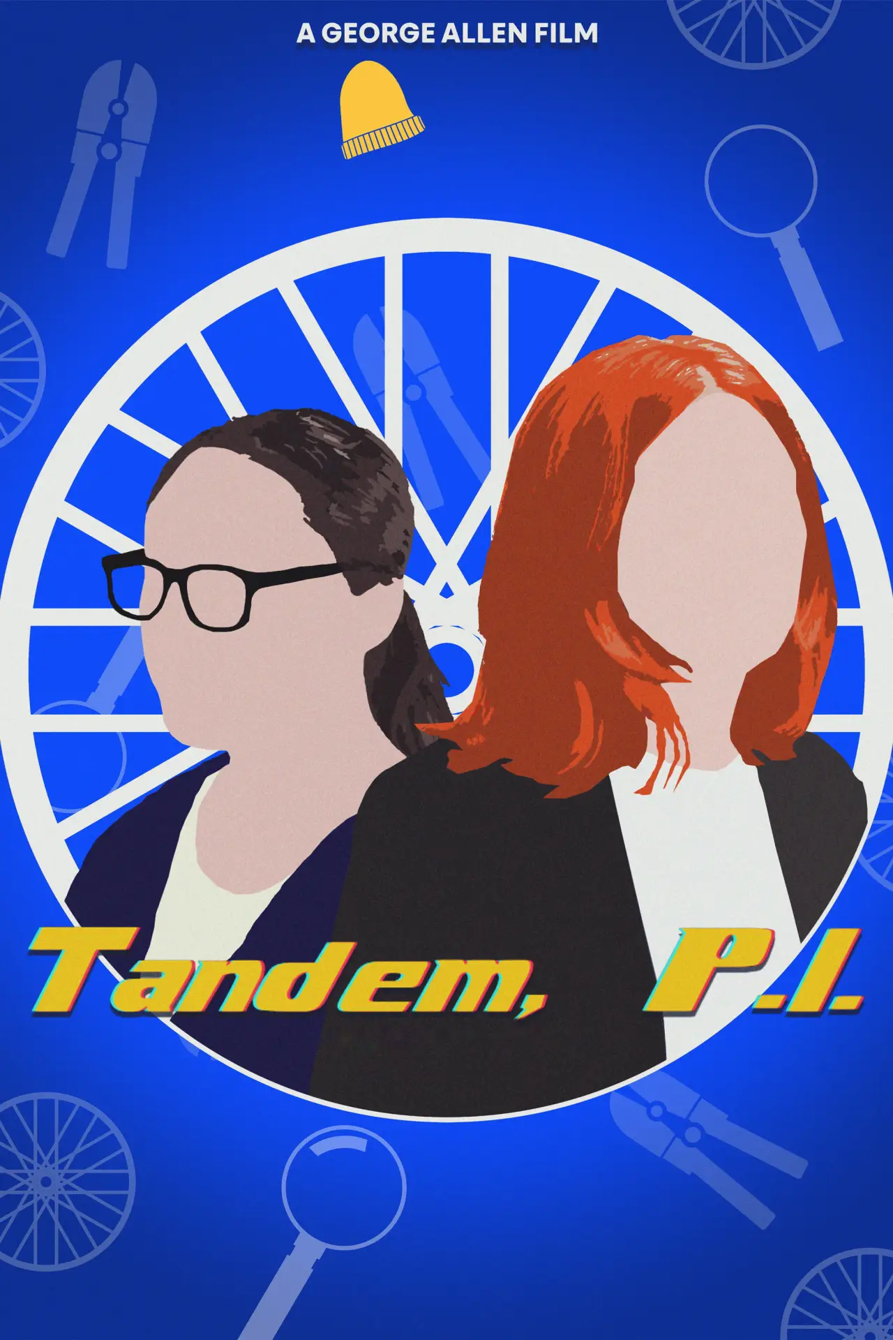 Plakat filmowy "Tandem, P.I."