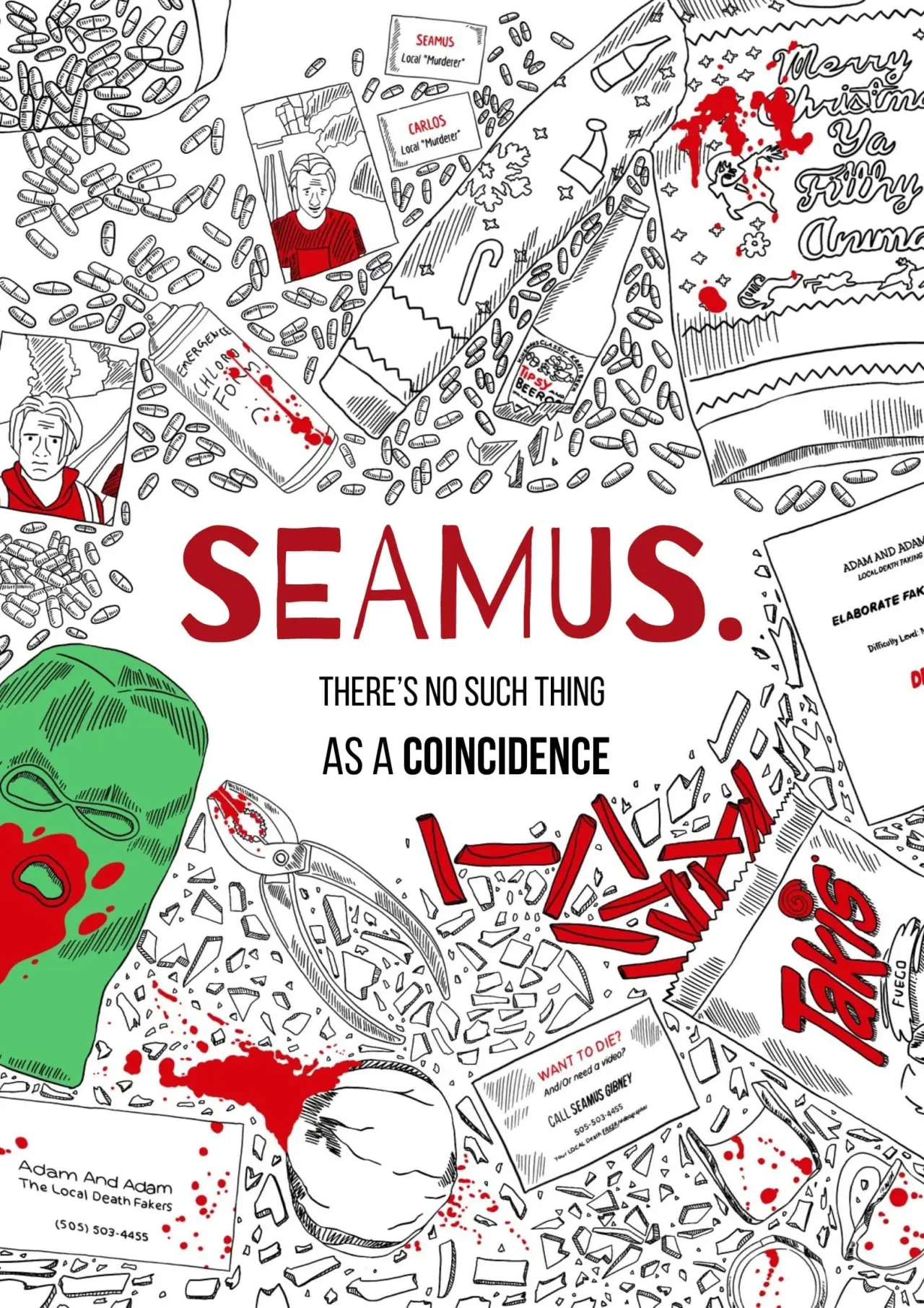 Plakat filmowy "SEAMUS. Now, Then and Before"
