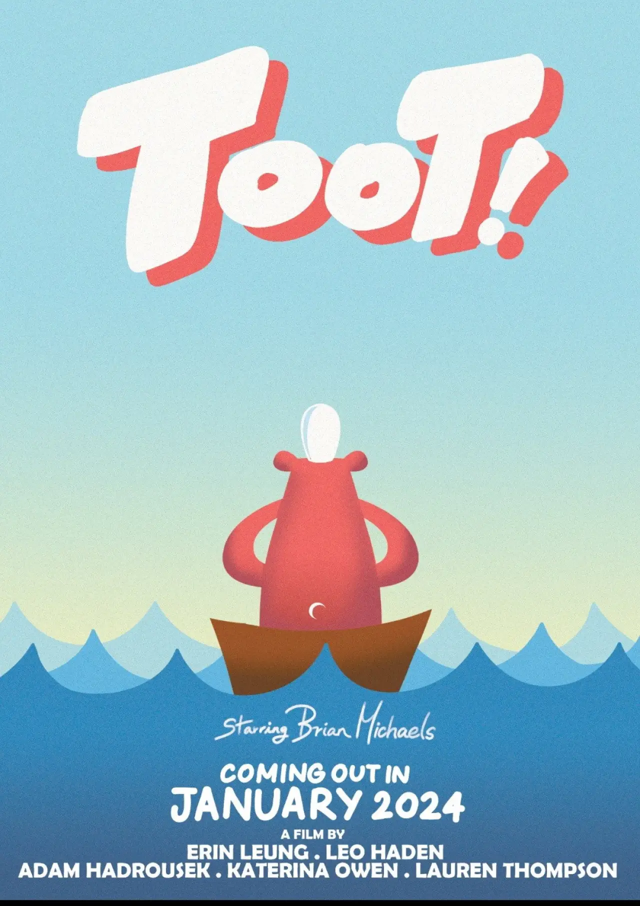 Plakat filmowy "Toot!"