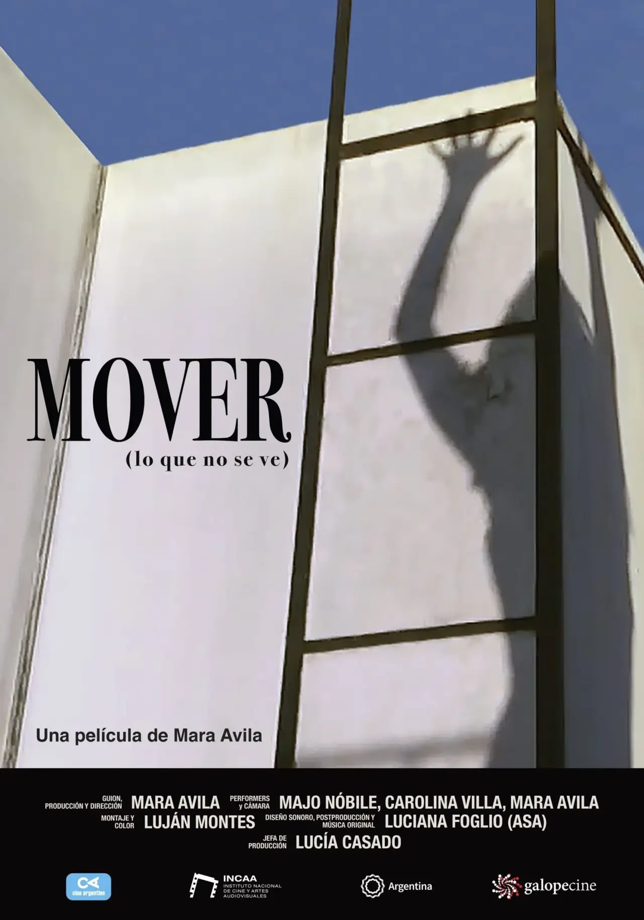 Plakat filmowy "Mover (lo que no se ve)"