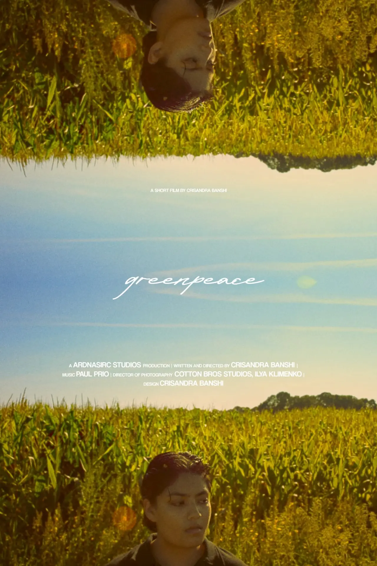 Plakat filmowy "Greenpeace"