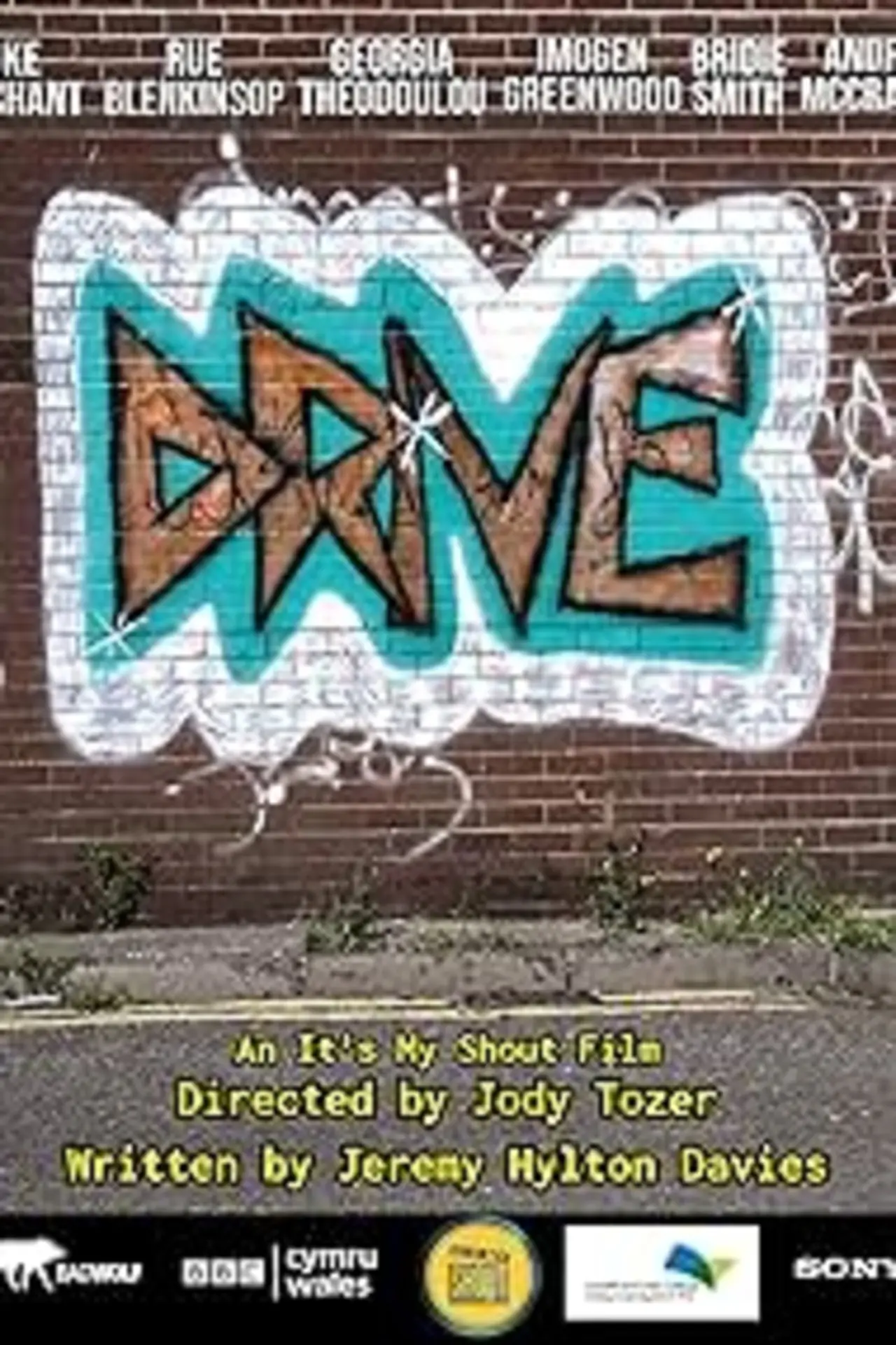 Plakat filmowy "Drive"