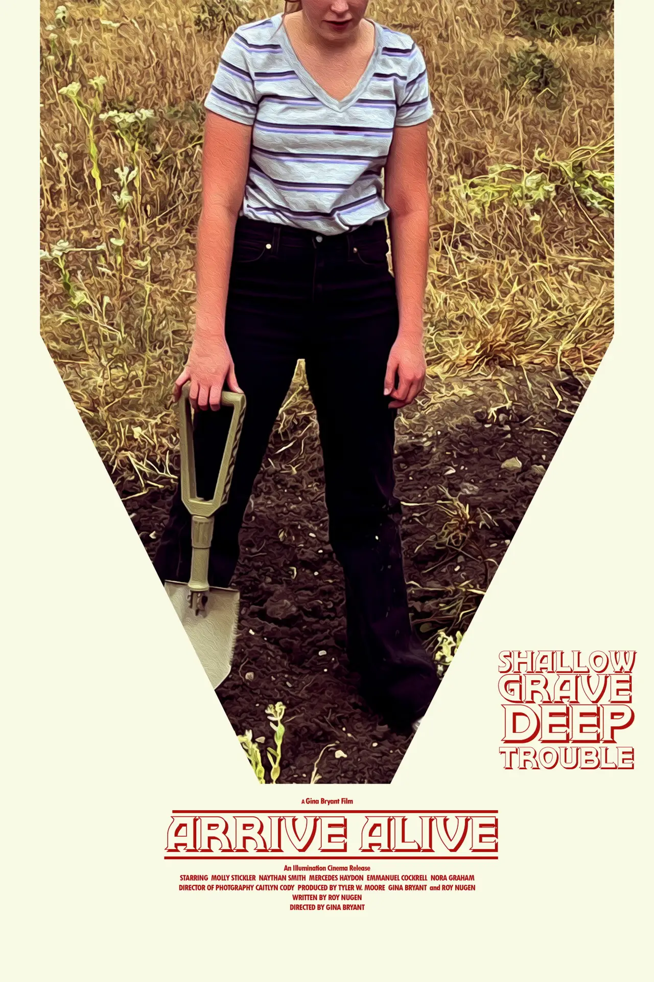 Plakat filmowy "Arrive Alive"