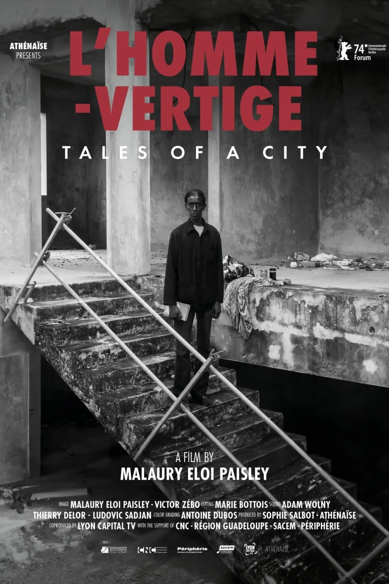 Plakat filmowy "L’homme-vertige : Tales of a city"