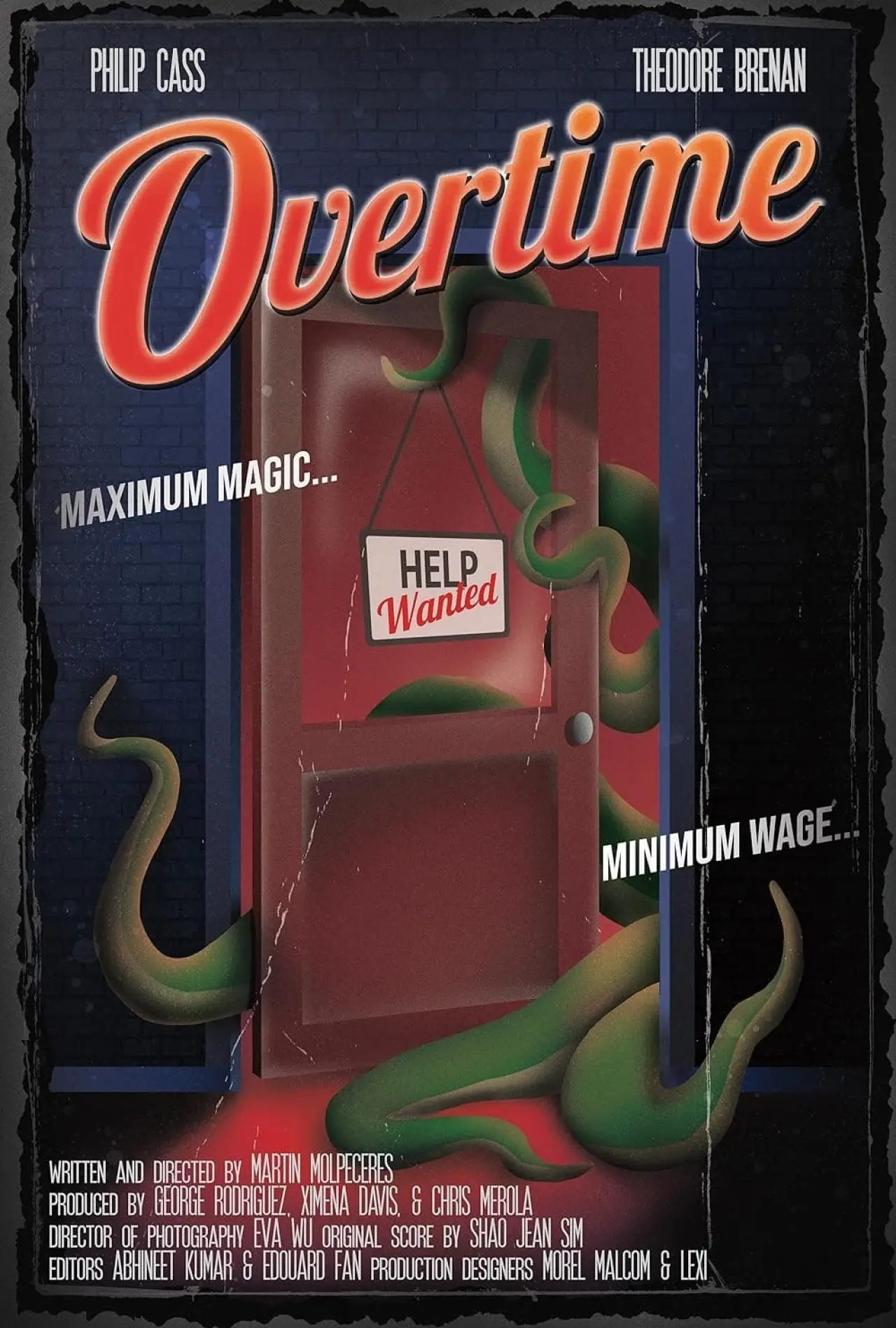 Plakat filmowy "Overtime"