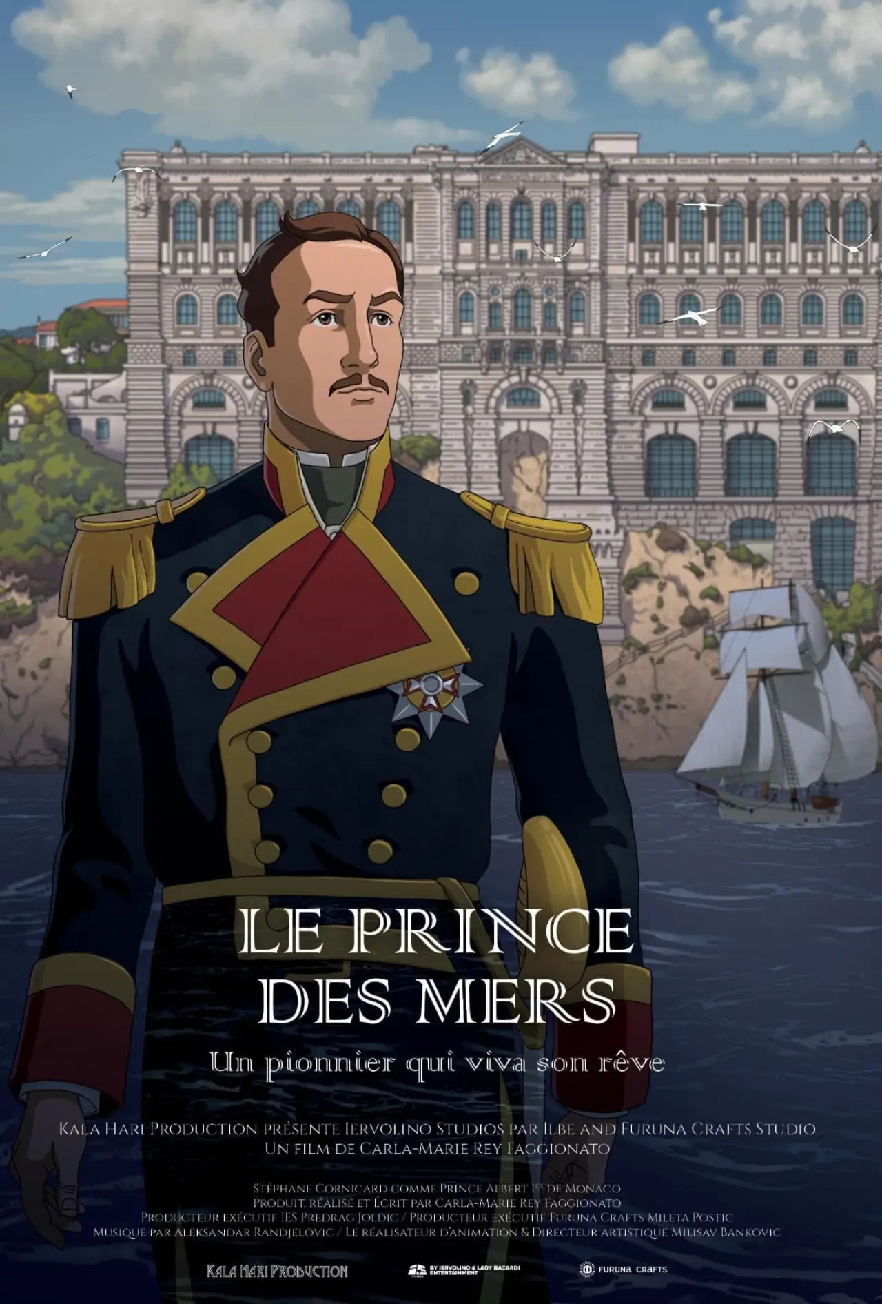 Plakat filmowy "Le prince des mers"