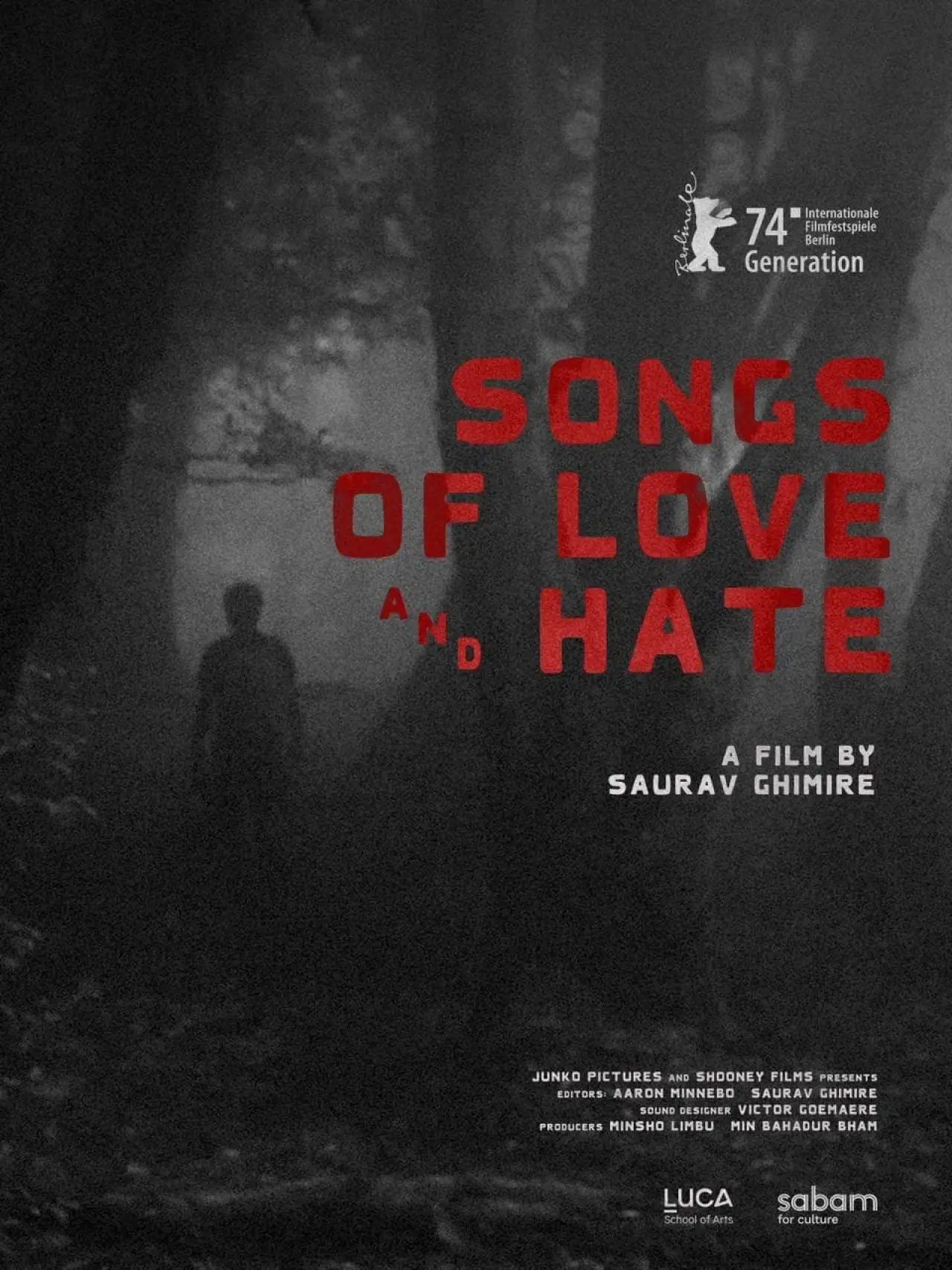 Plakat filmowy "Songs of Love and Hate"