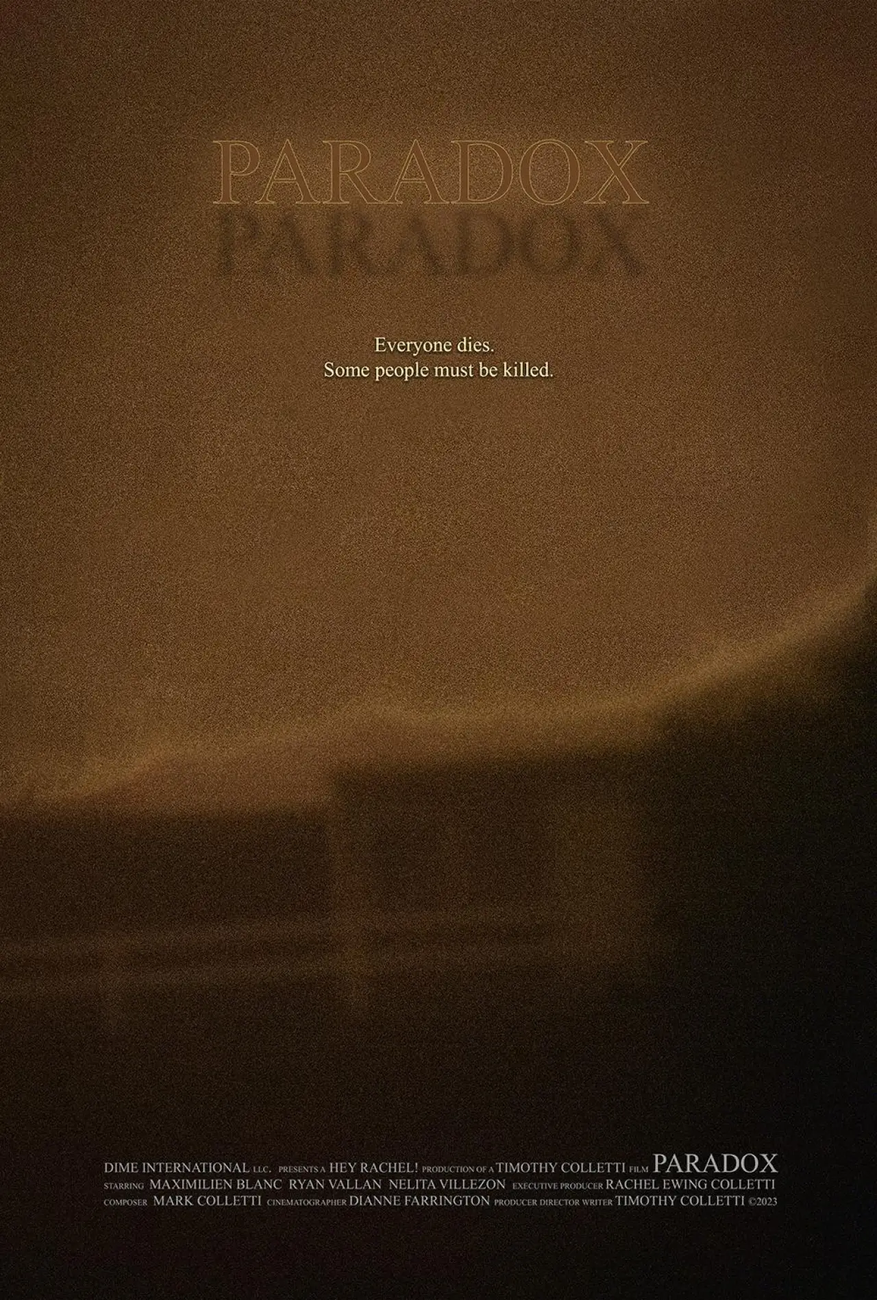 Plakat filmowy "Paradox"