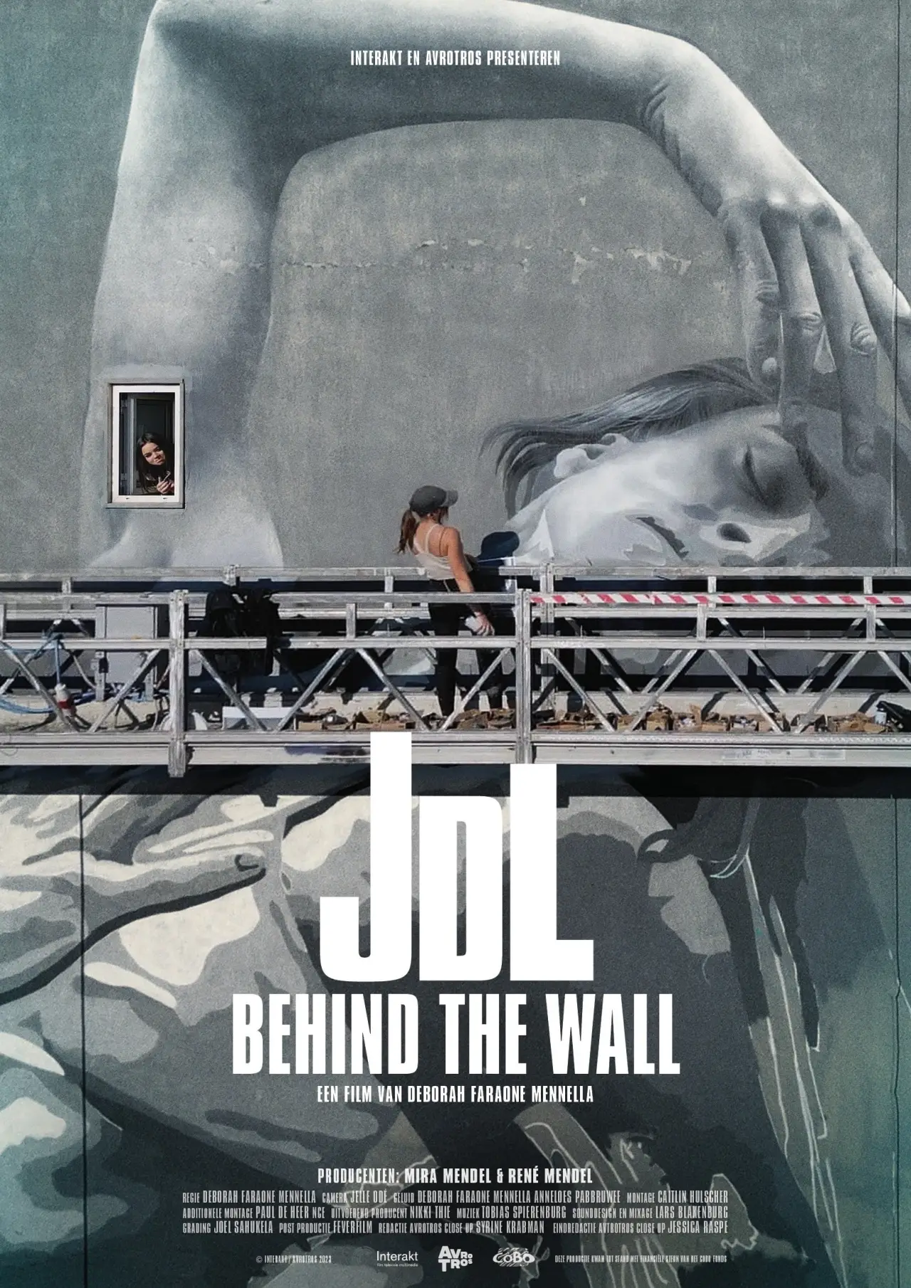 Plakat filmowy "JDL - Behind The Wall"