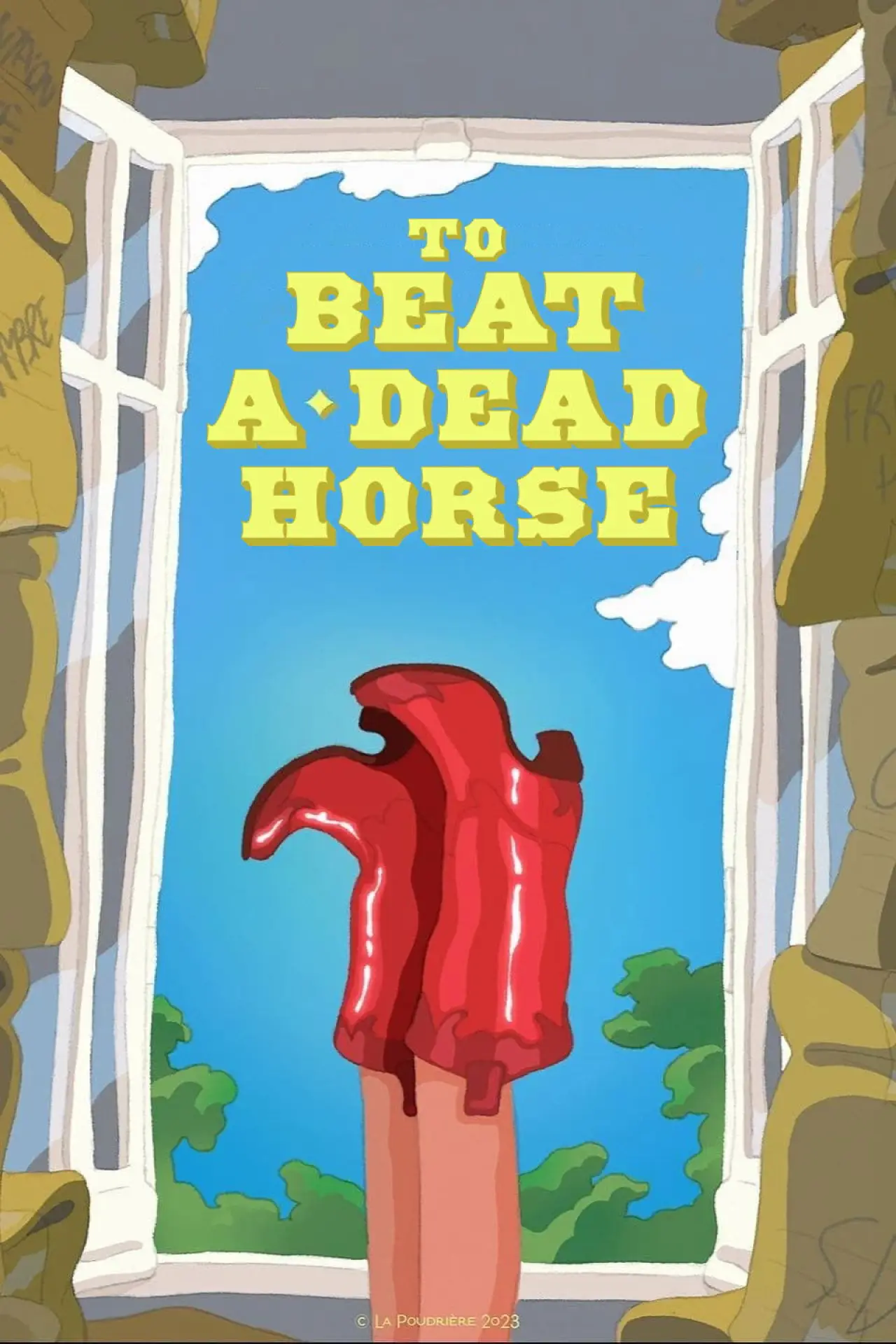 Plakat filmowy "La Mort du Petit Cheval"