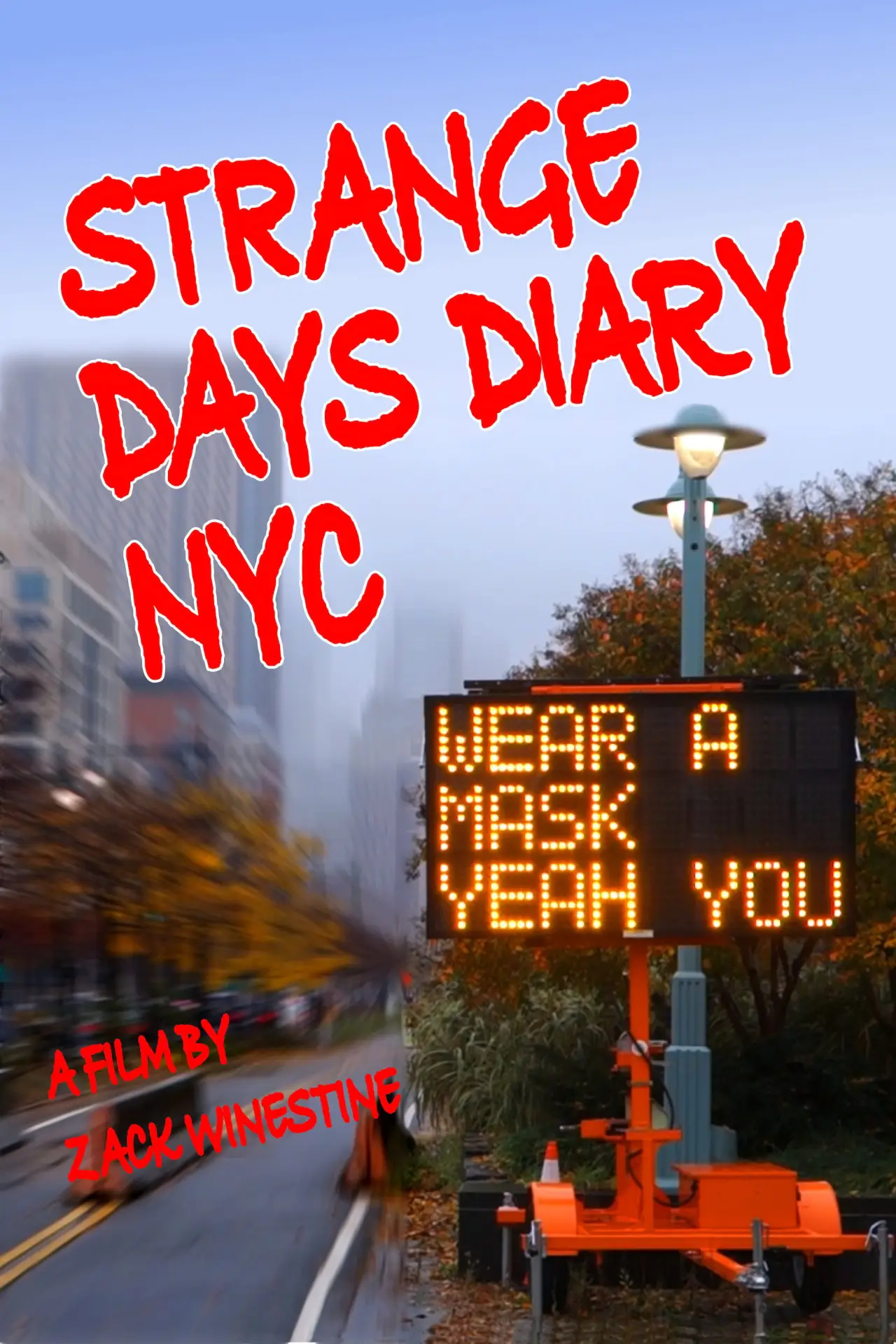 Plakat filmowy "Strange Days Diary NYC"