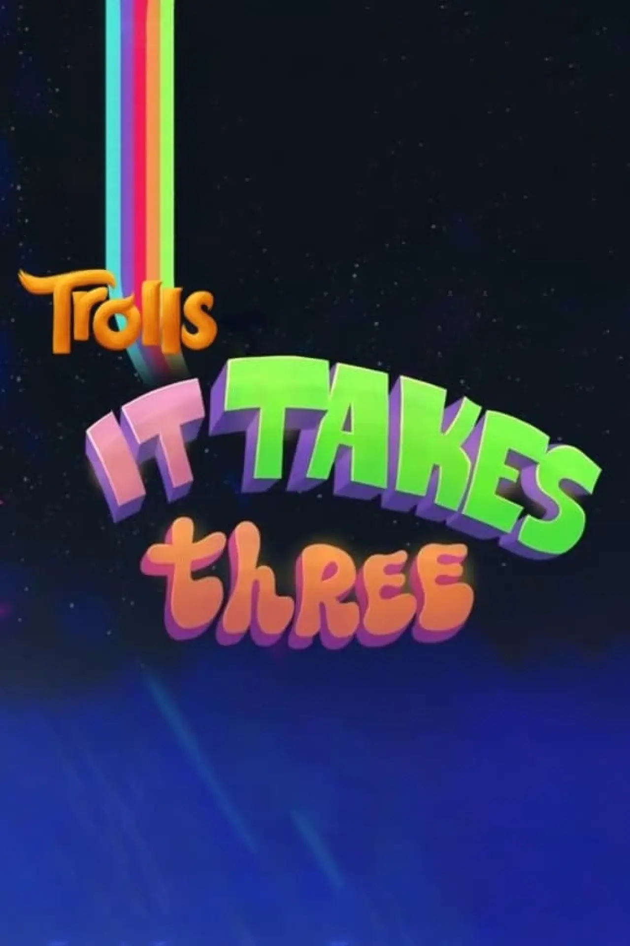 Plakat filmowy "Trolls: It Takes Three"