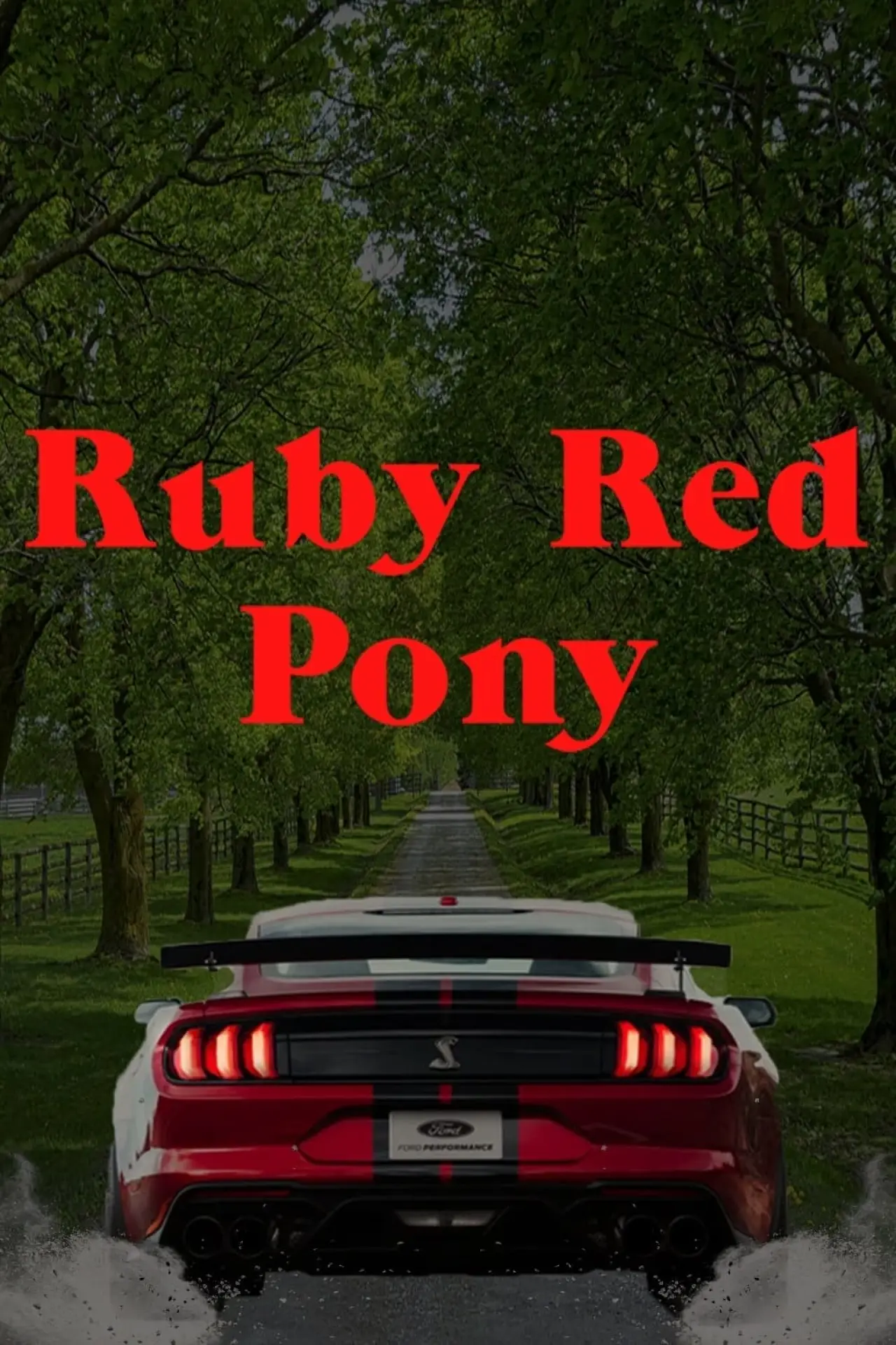 Plakat filmowy "Ruby Red Pony"