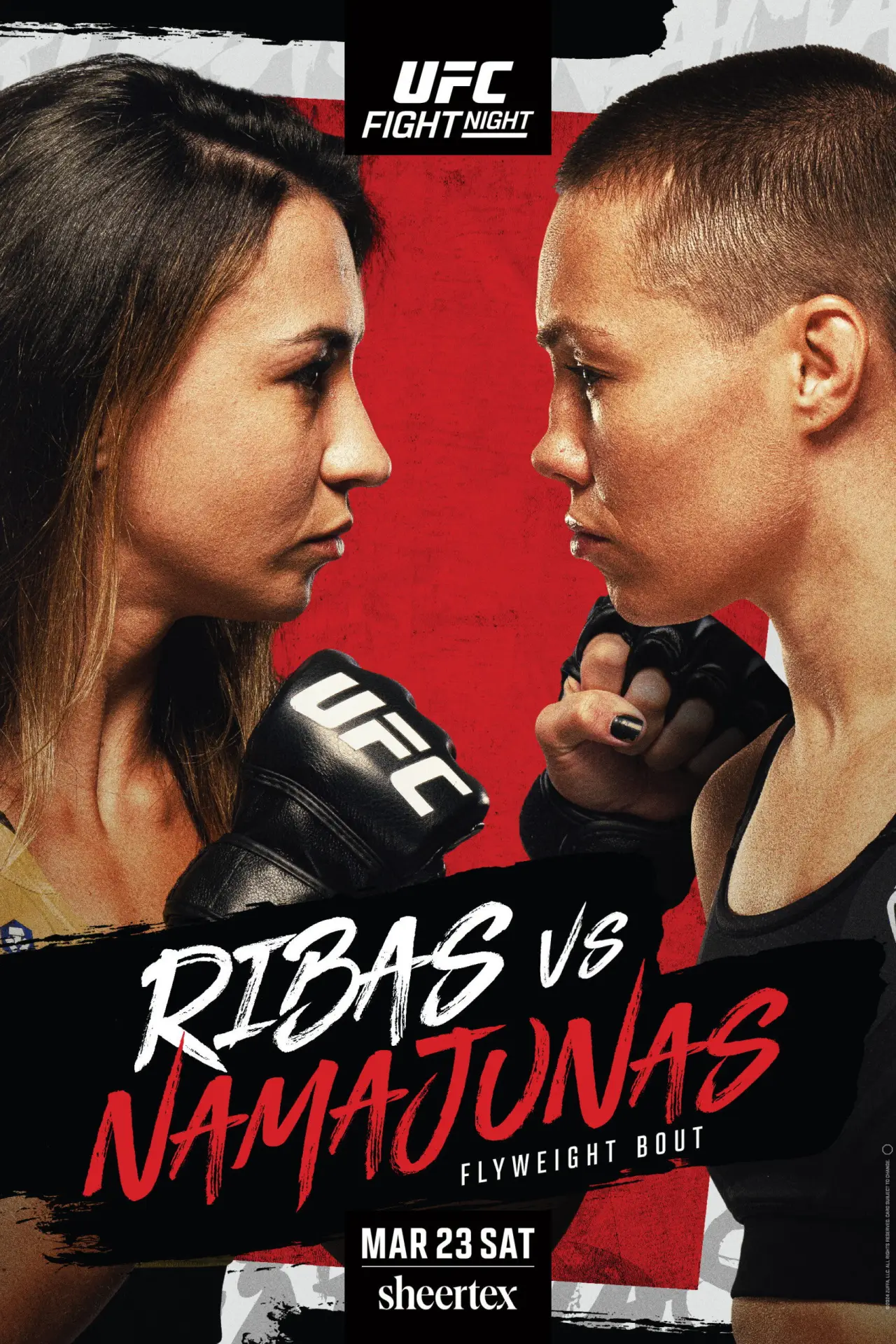 Plakat filmowy "UFC on ESPN 53: Ribas vs. Namajunas"