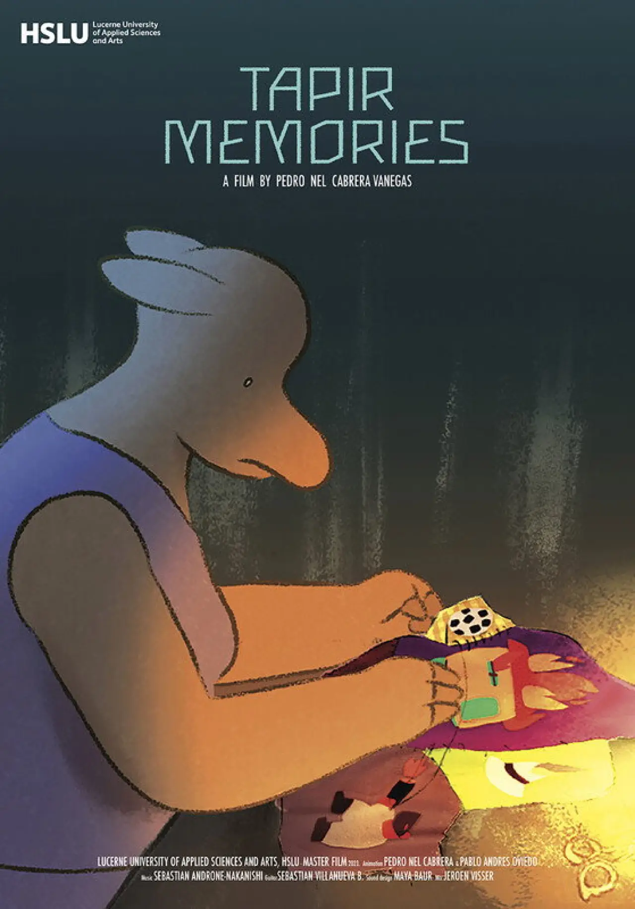 Plakat filmowy "Tapir Memories"