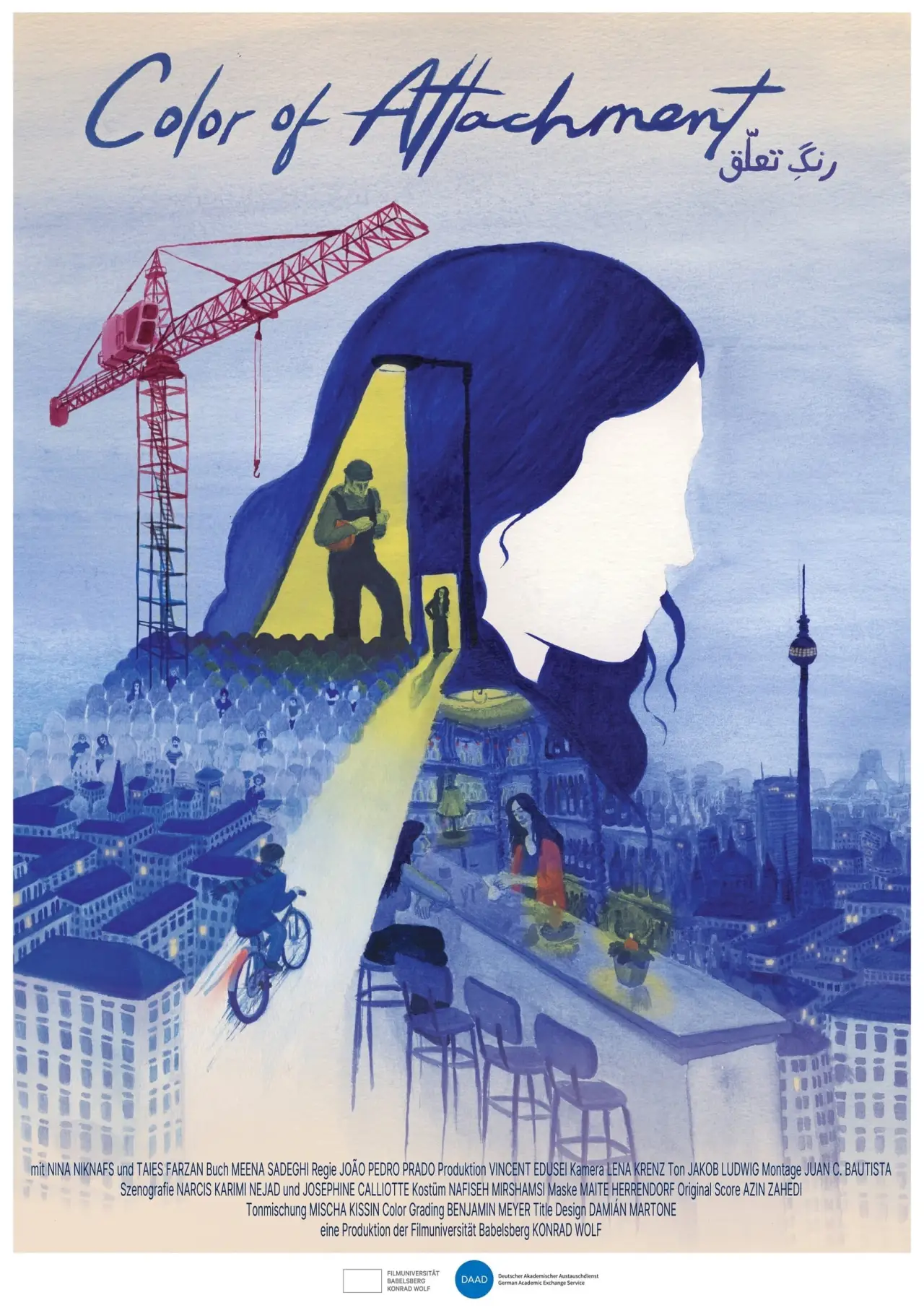 Plakat filmowy "Color of Attachment"