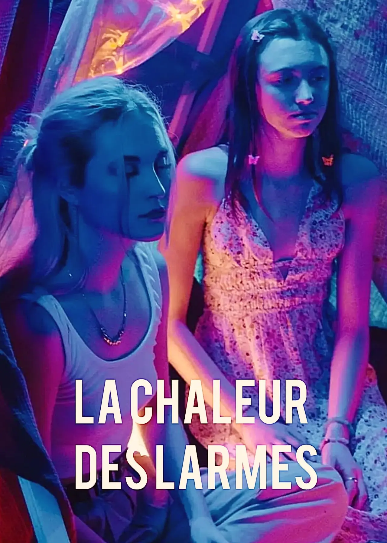 Plakat filmowy "La chaleur des larmes"