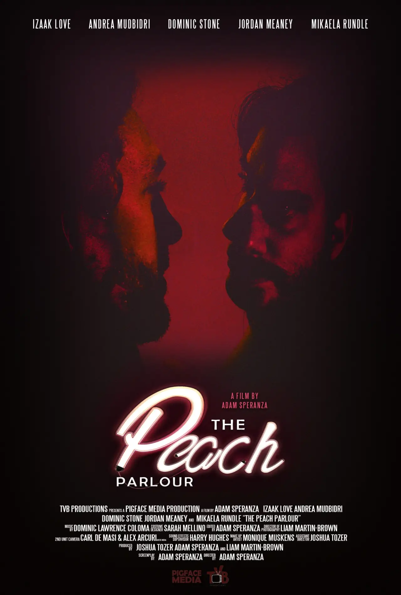 Plakat filmowy "The Peach Parlour"