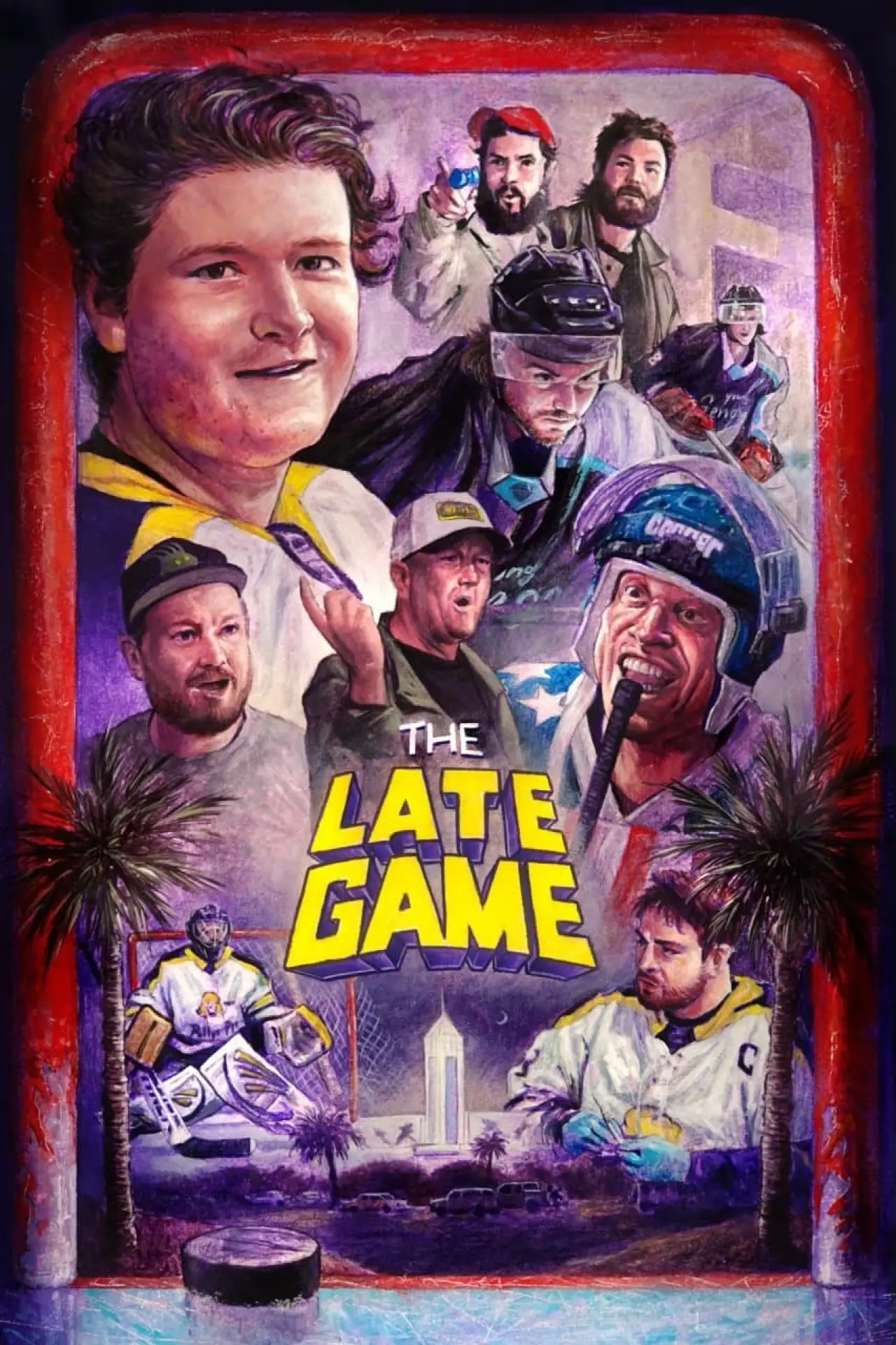 Plakat filmowy "The Late Game"