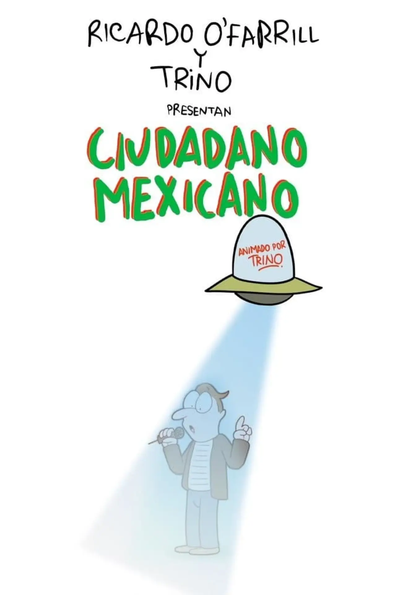 Plakat filmowy "Ciudadano Mexicano (Animado por Trino)"