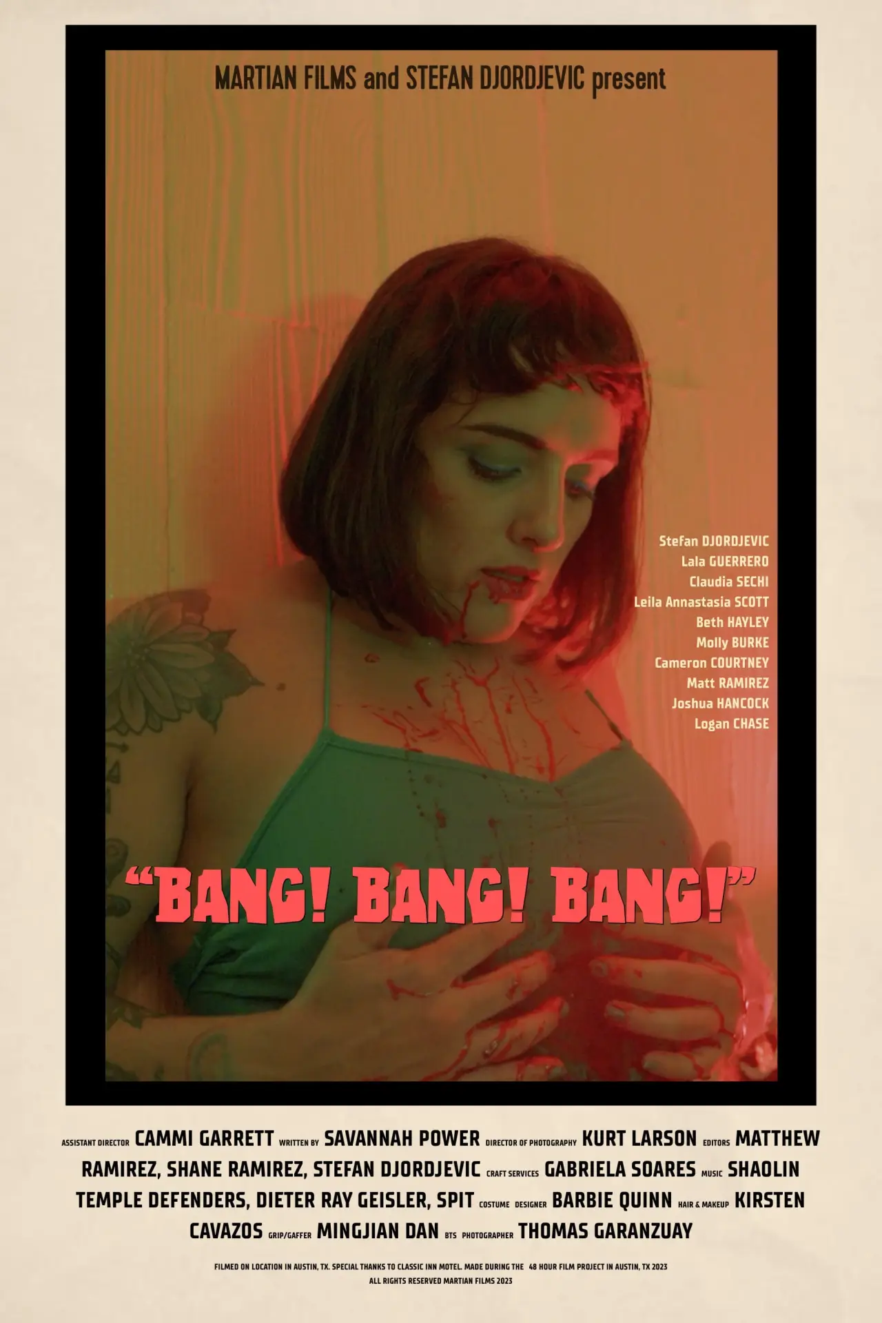 Plakat filmowy "BANG! BANG! BANG!"