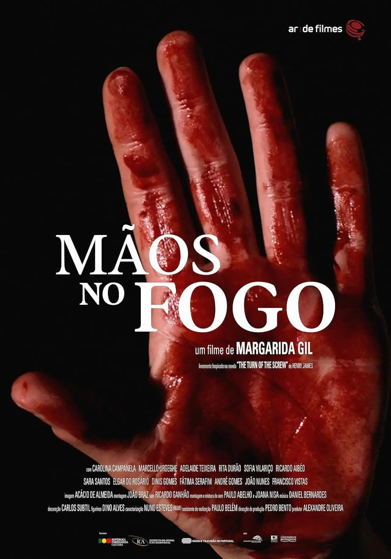 Plakat filmowy "Mãos no fogo"