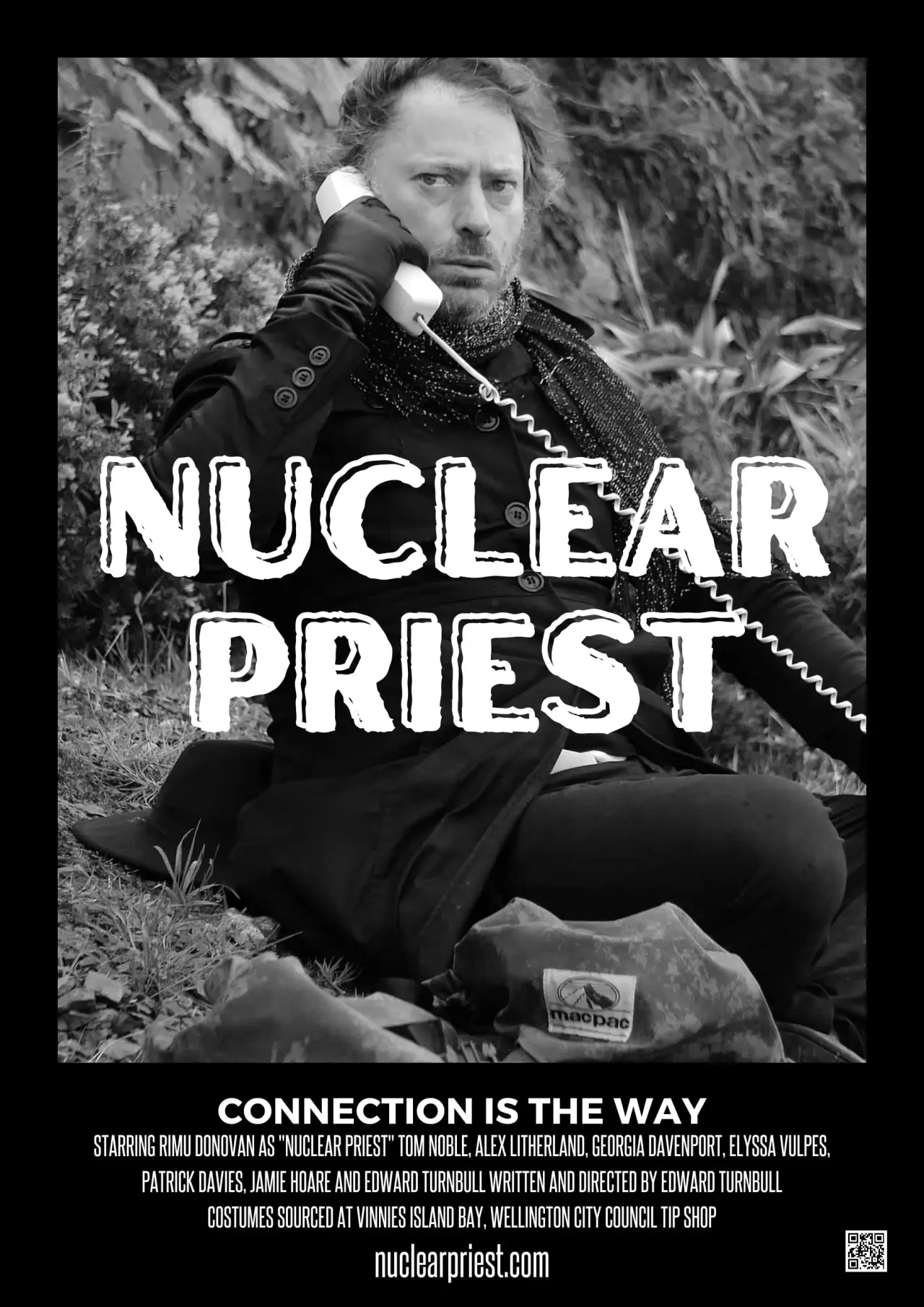Plakat filmowy "Nuclear Priest"