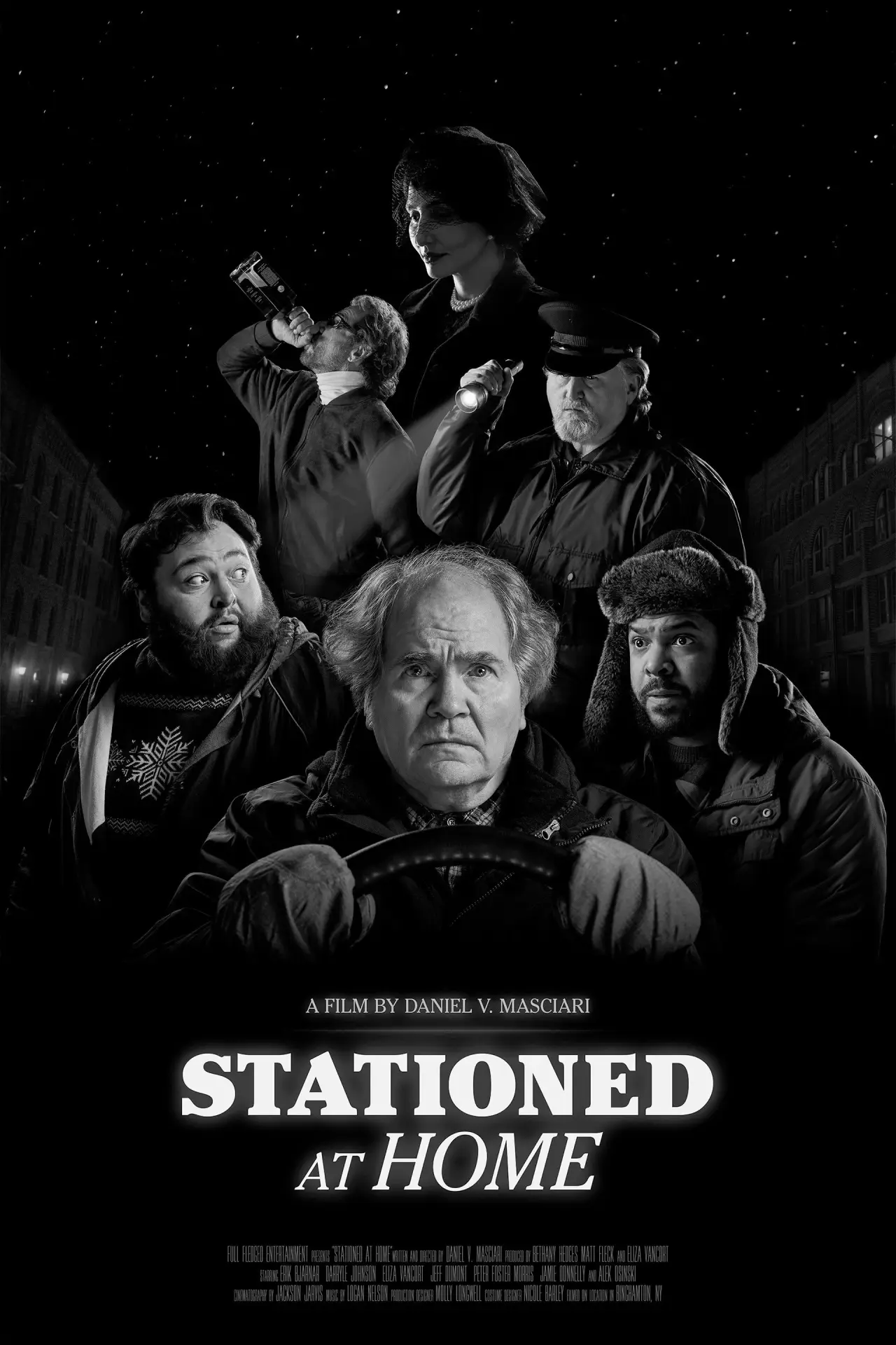 Plakat filmowy "Stationed At Home"