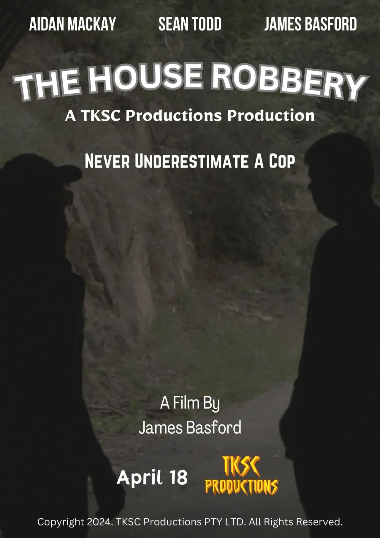 Plakat filmowy "The House Robbery"