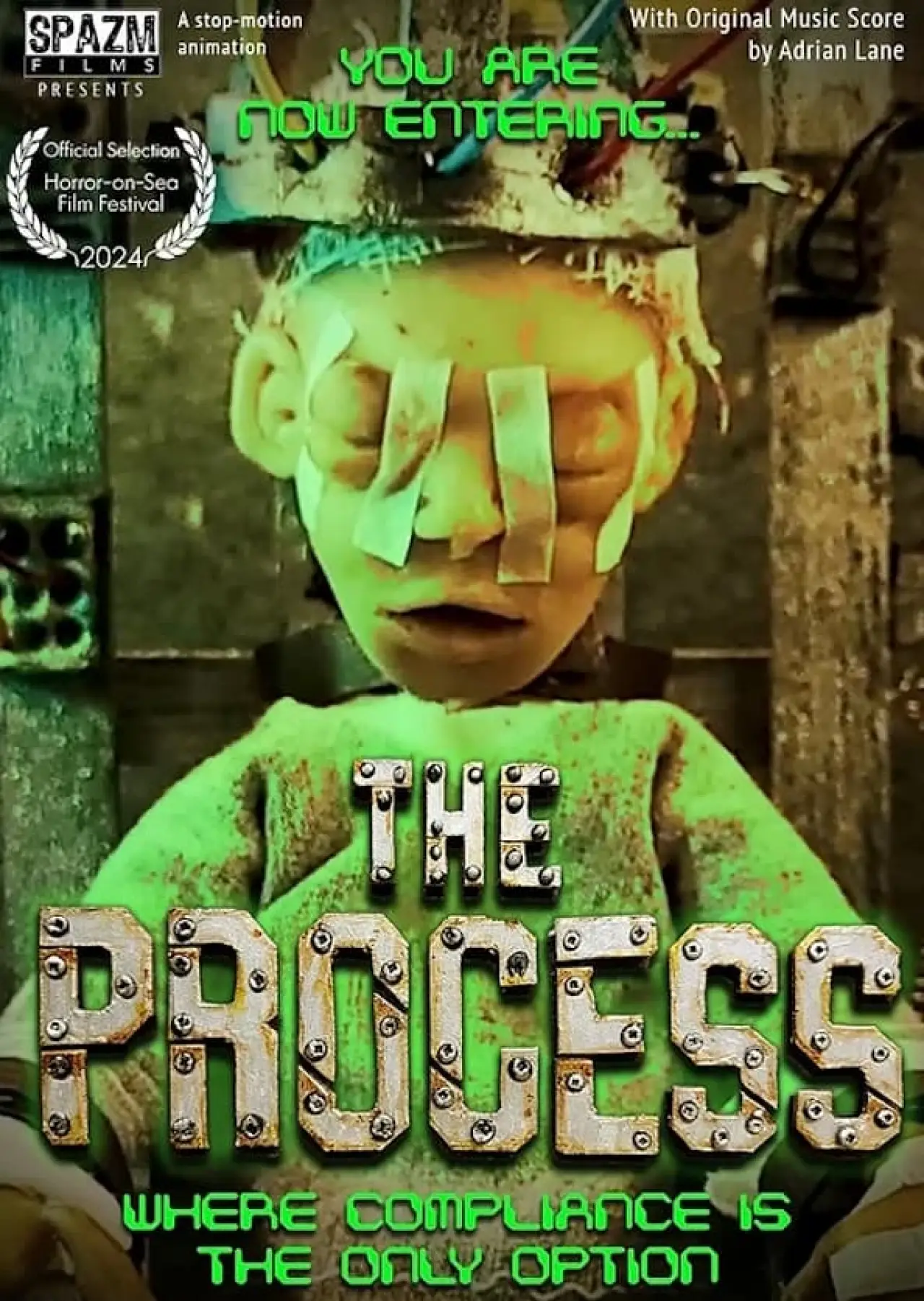 Plakat filmowy "The Process"