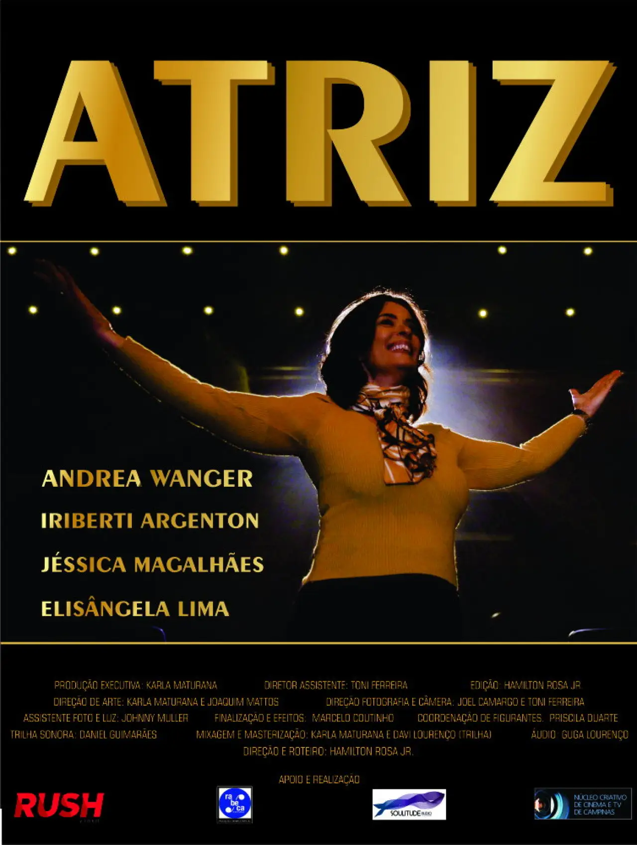 Plakat filmowy "Atriz"