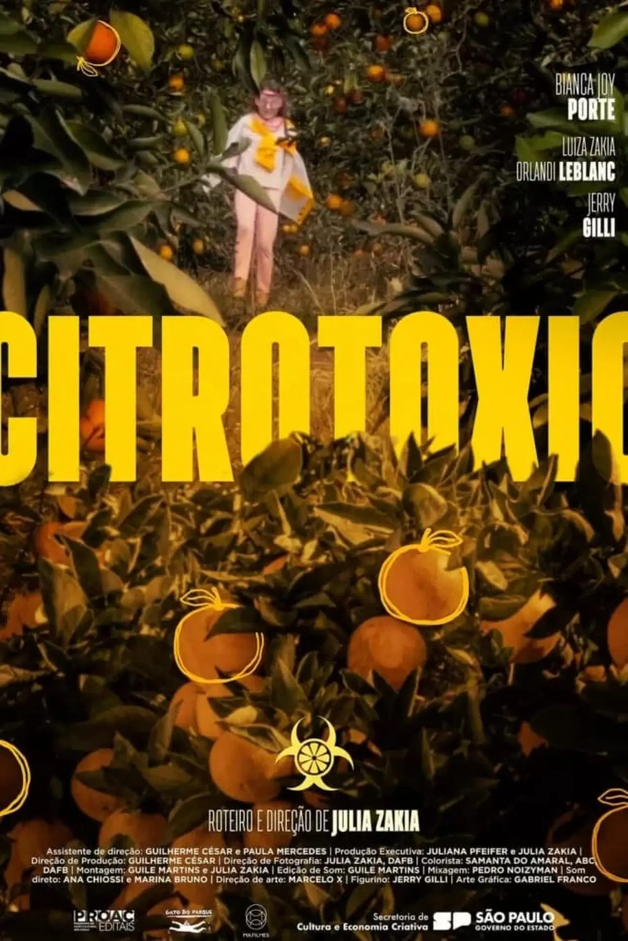 Plakat filmowy "Citrotoxic"
