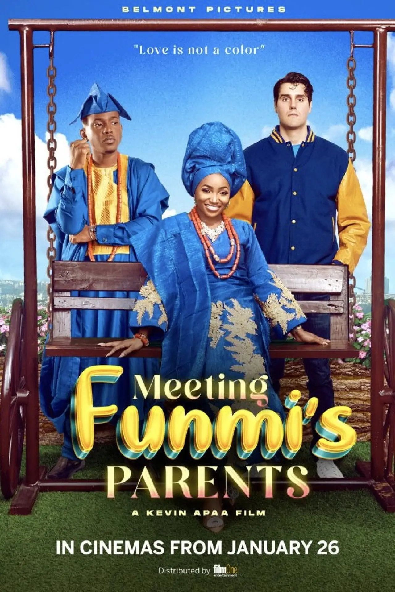 Plakat filmowy "Meeting Funmi