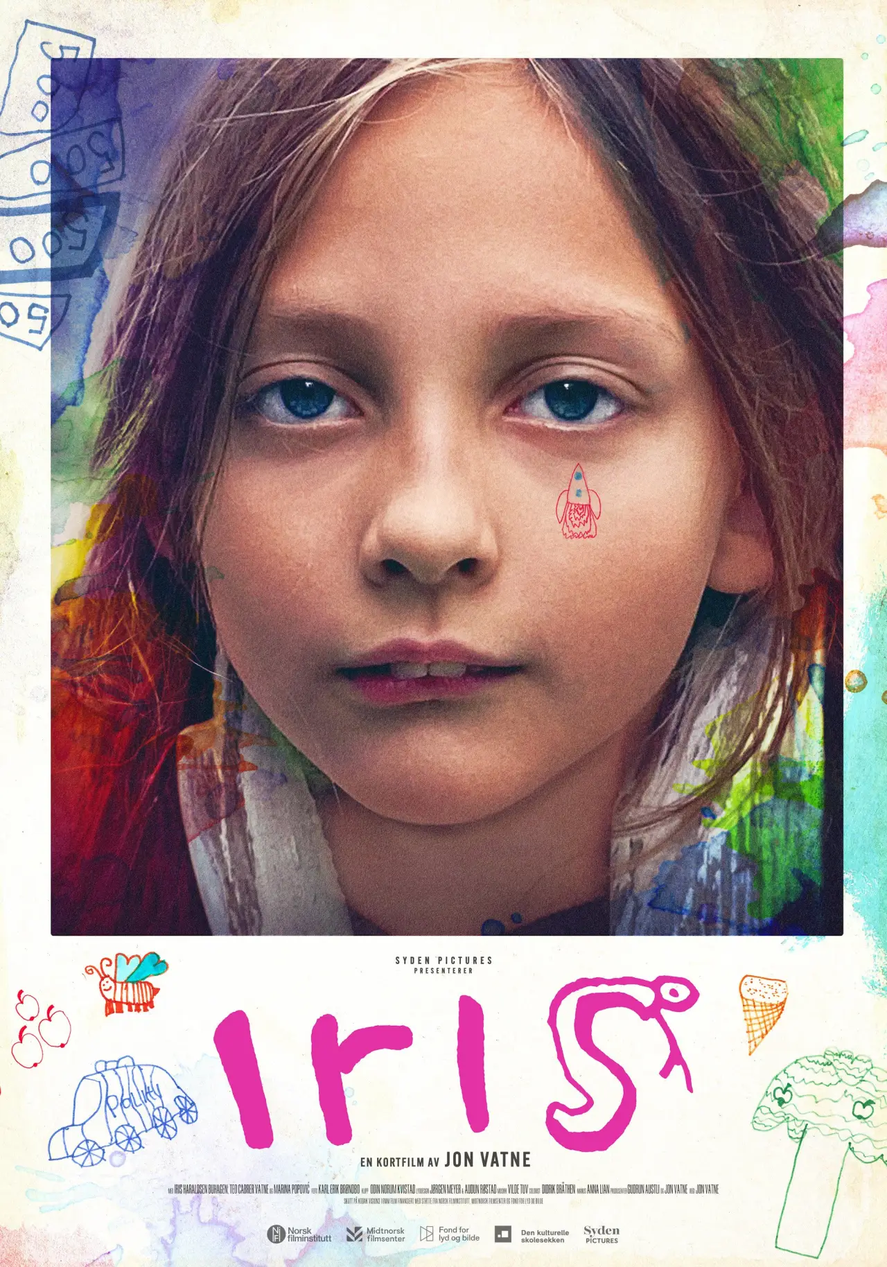 Plakat filmowy "Iris"