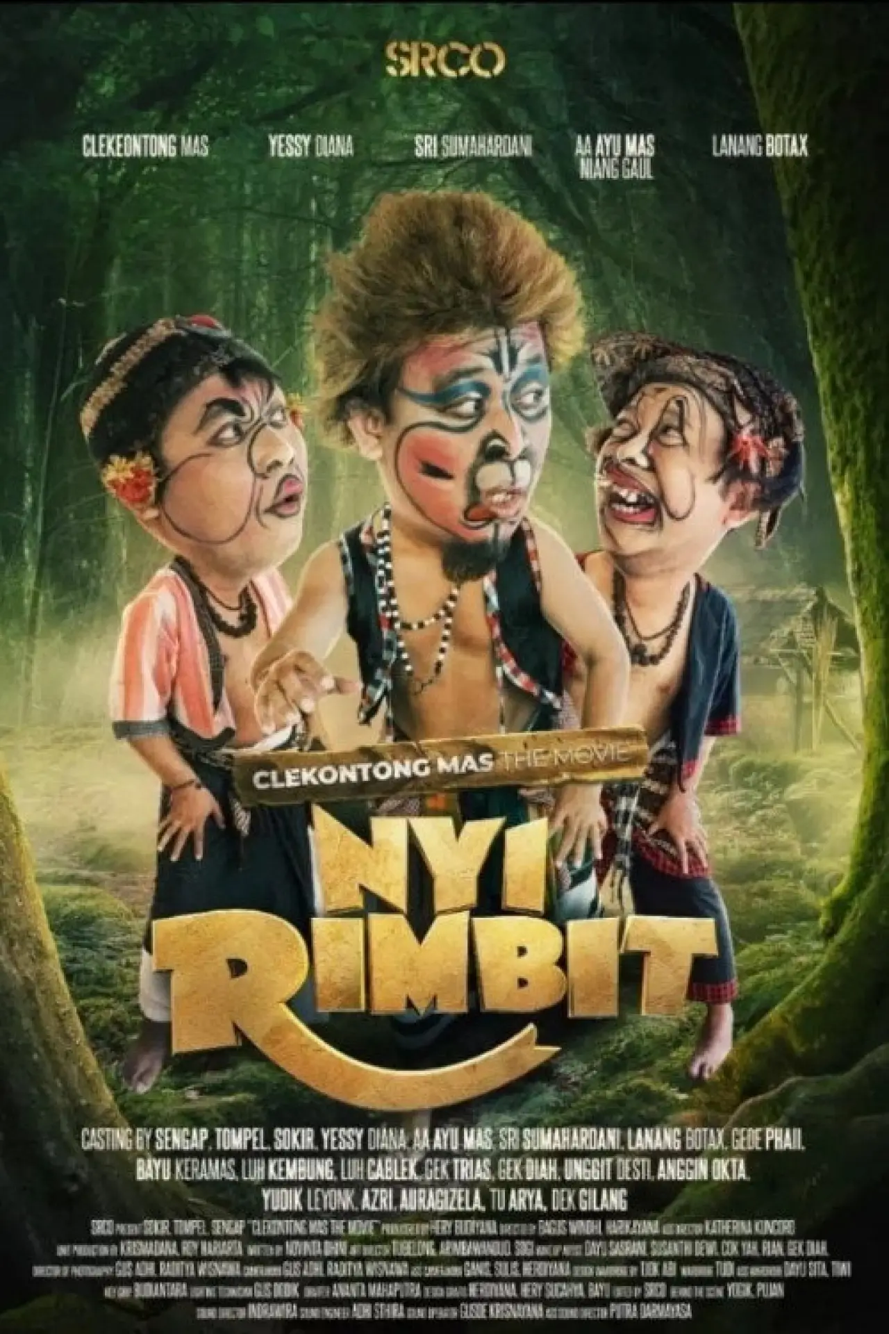 Plakat filmowy "Clekontong Mas The Movie - Nyi Rimbit"