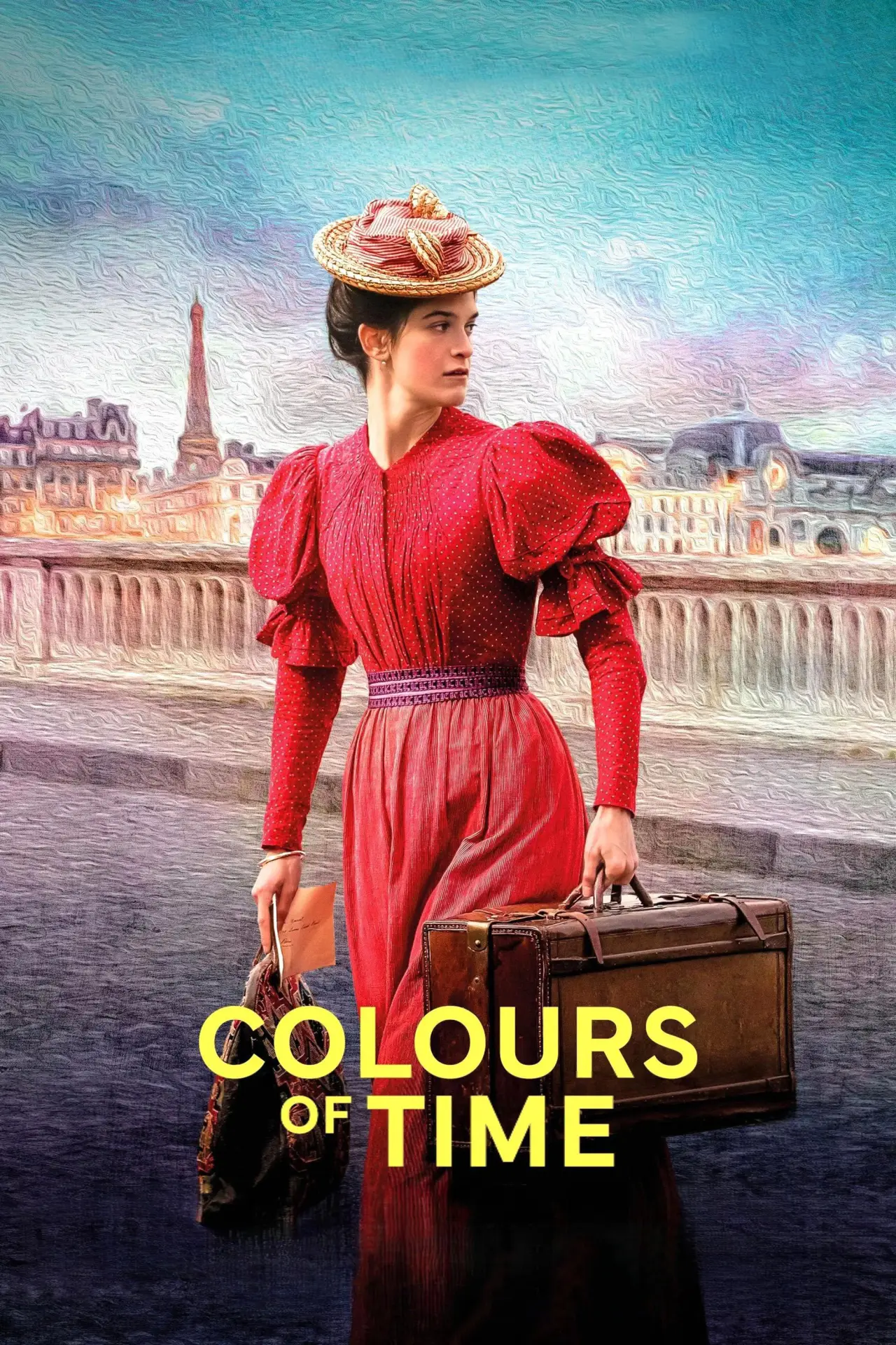 Plakat filmowy "Pewnego razu w Paryżu"
