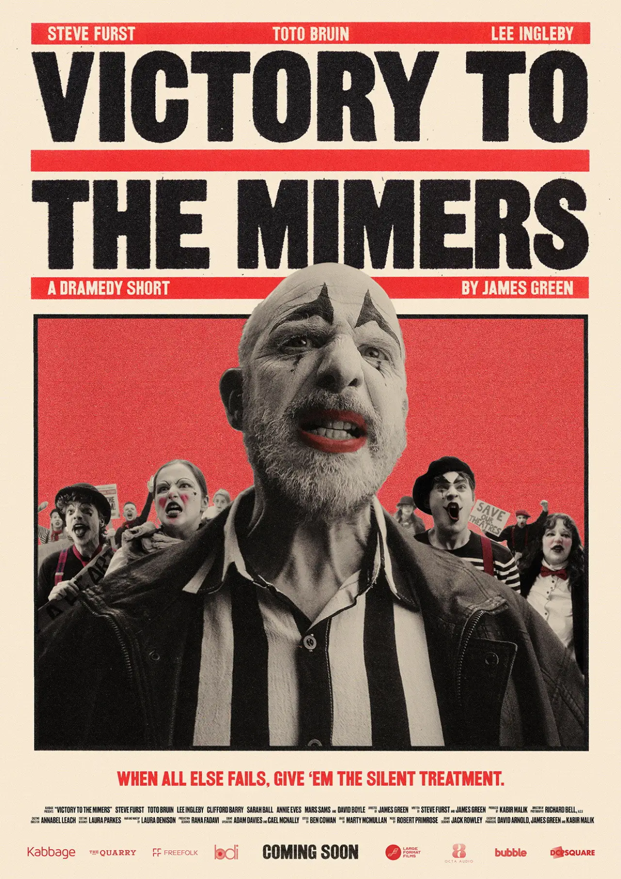 Plakat filmowy "Victory to the Mimers"