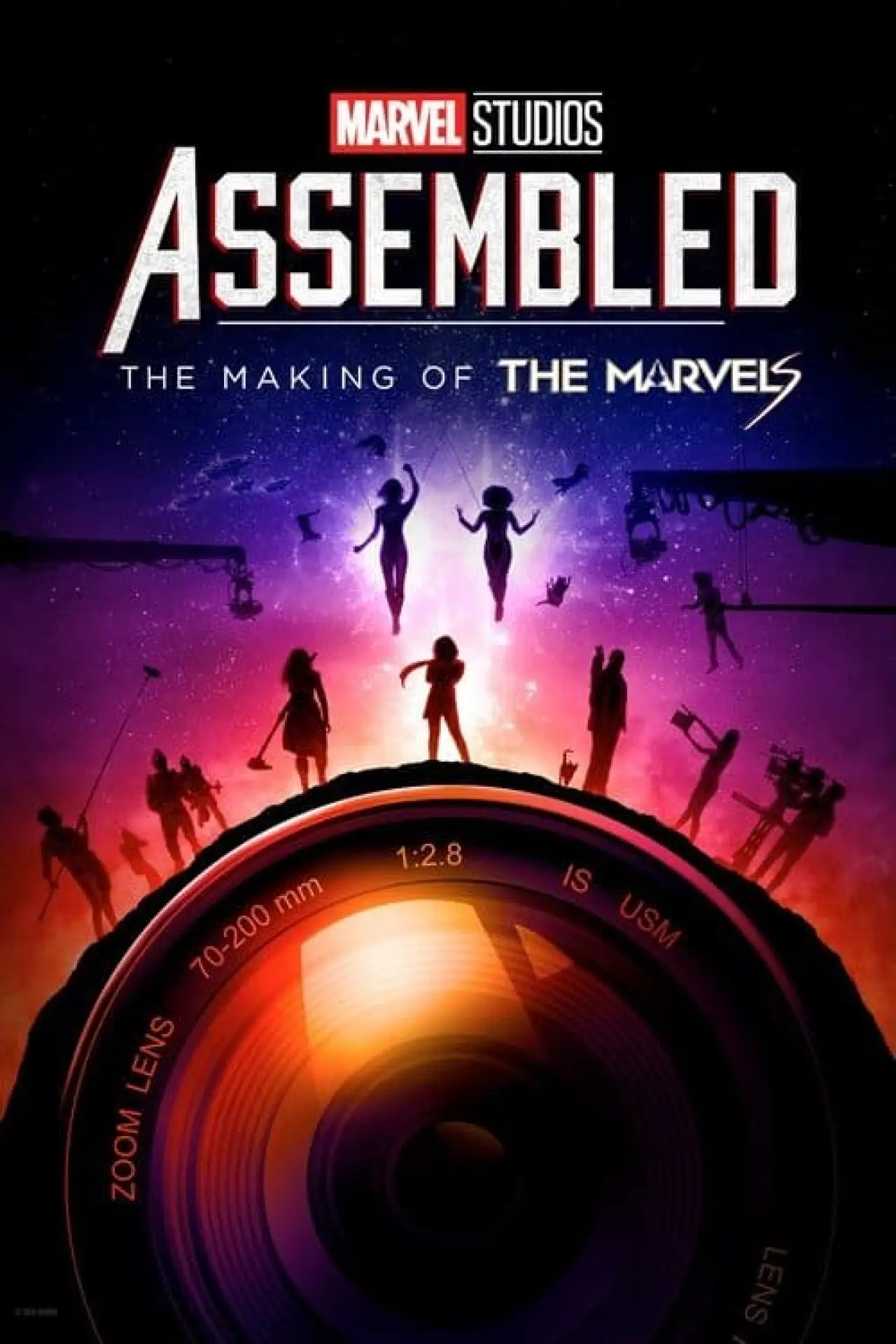 Plakat filmowy "MARVEL STUDIOS ASSEMBLED: Za kulisami Marvels"