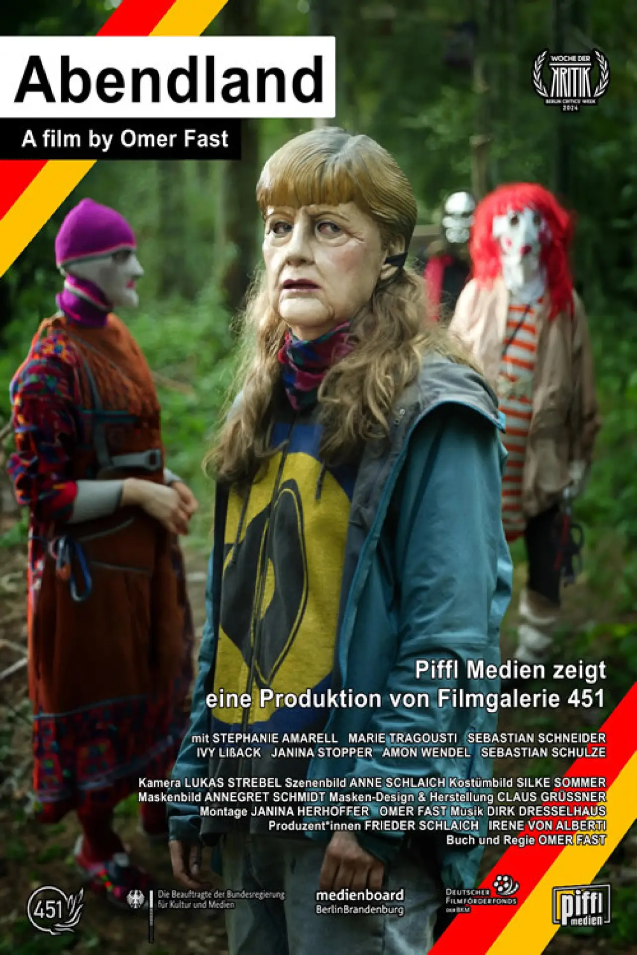 Plakat filmowy "Abendland"