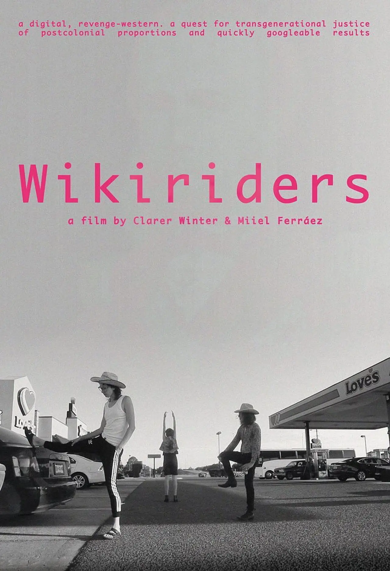 Plakat filmowy "Wikiriders"