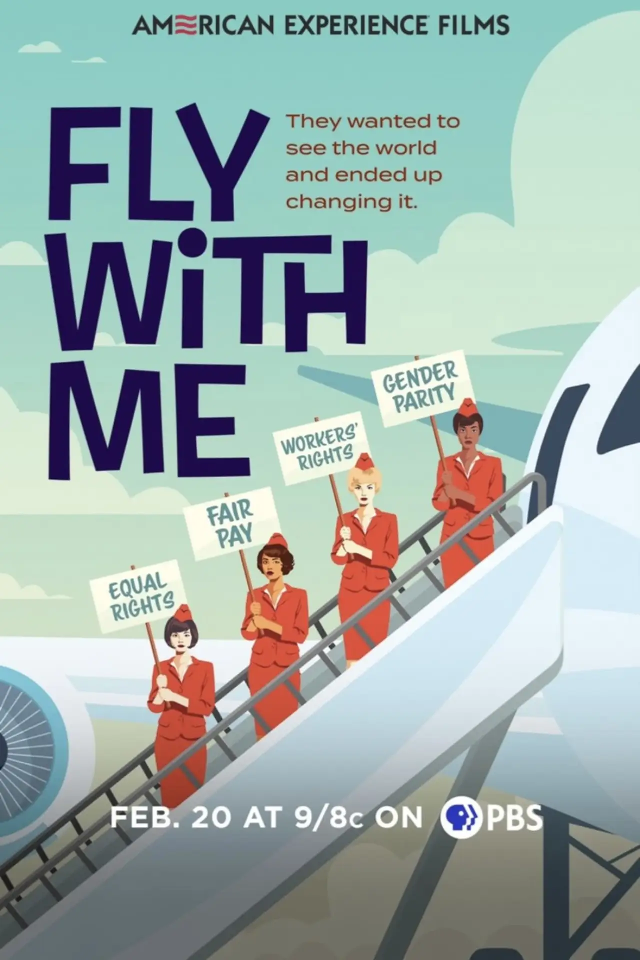 Plakat filmowy "Fly With Me"