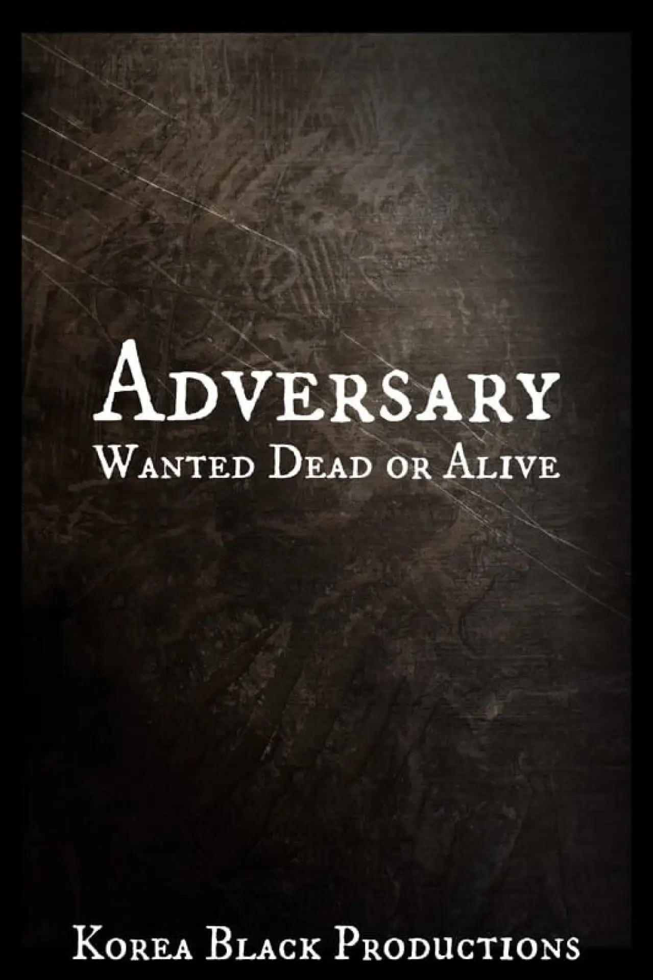 Plakat filmowy "Adversary: Wanted Dead or Alive"