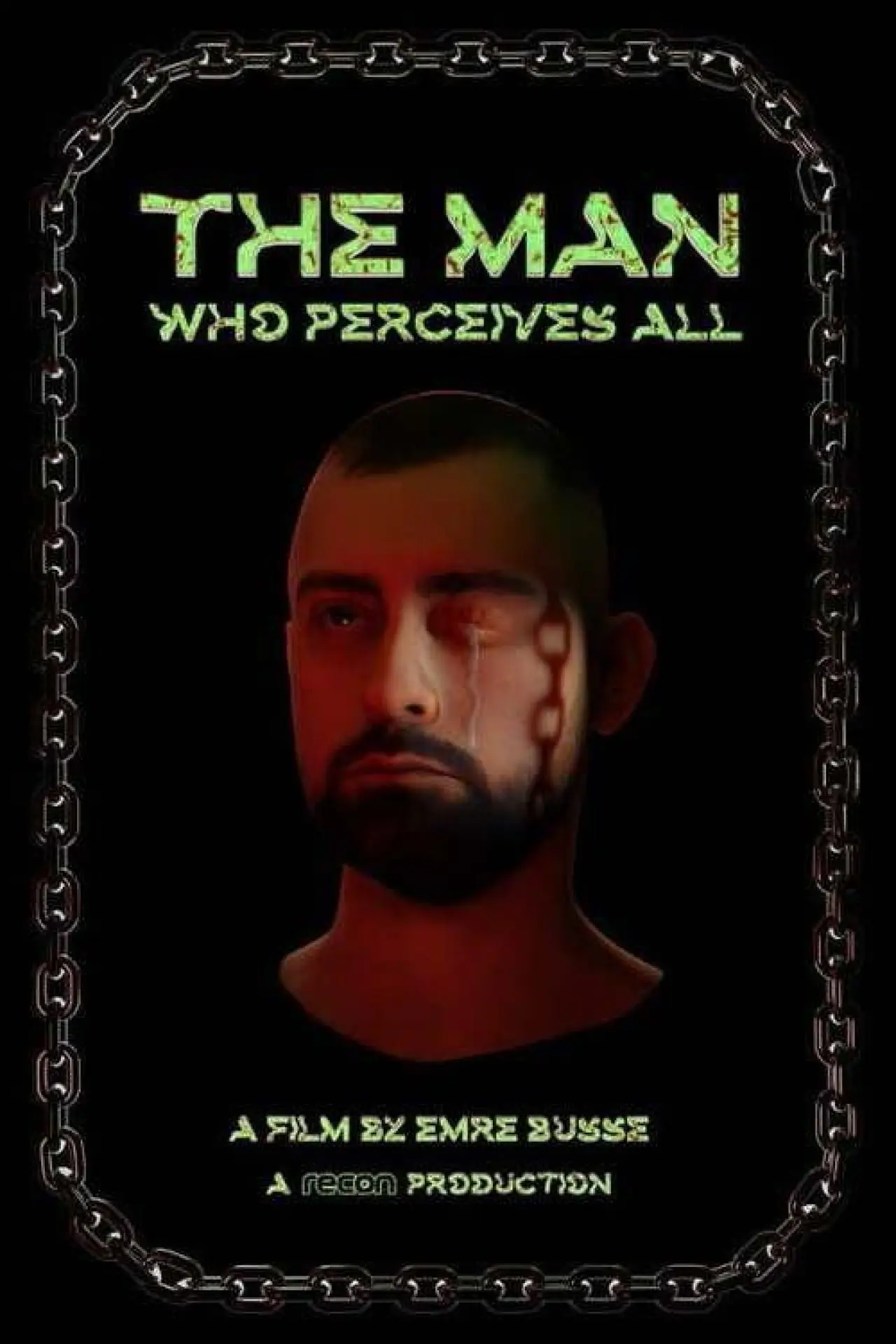 Plakat filmowy "The Man Who Perceives All"