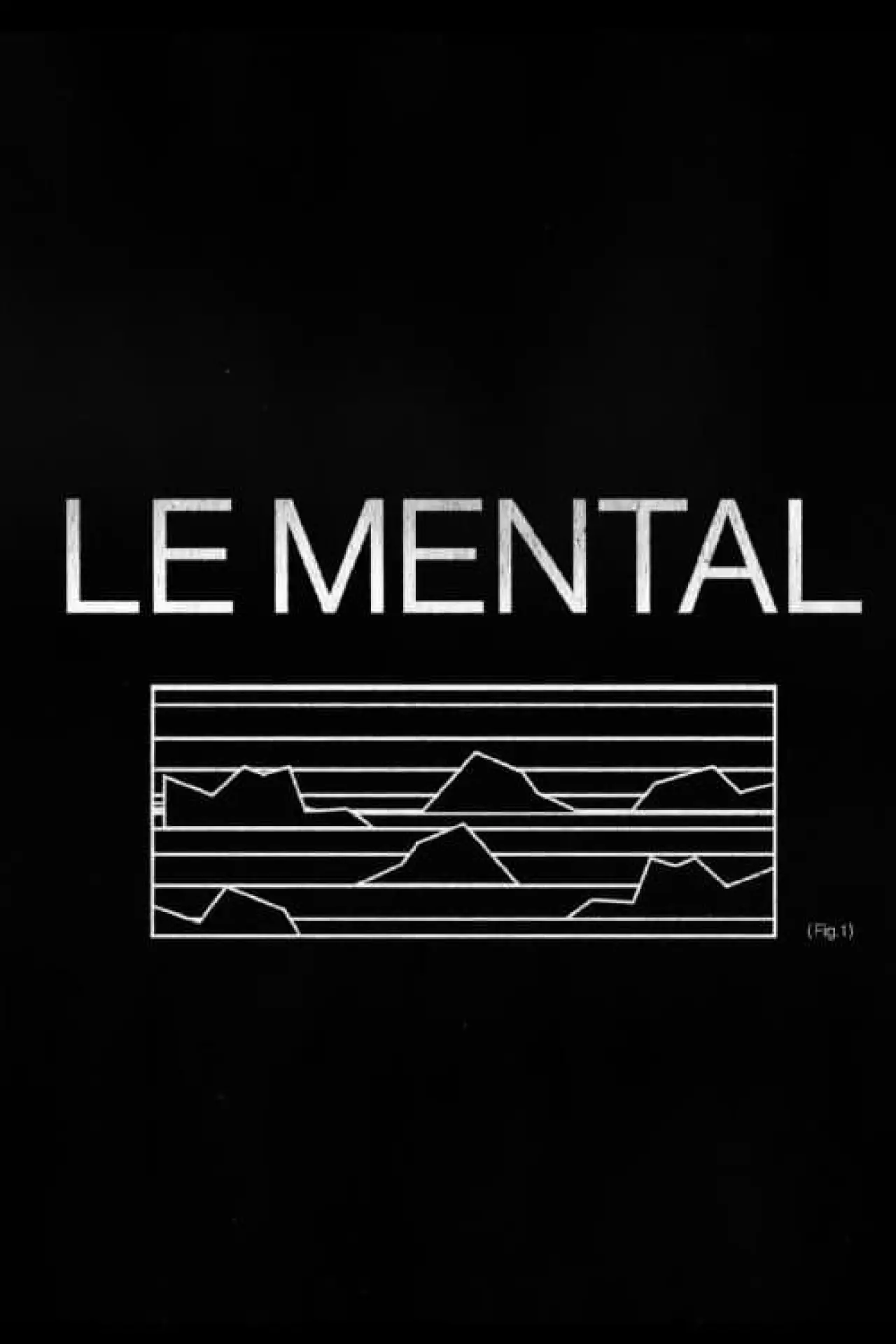 Plakat filmowy "LE MENTAL"