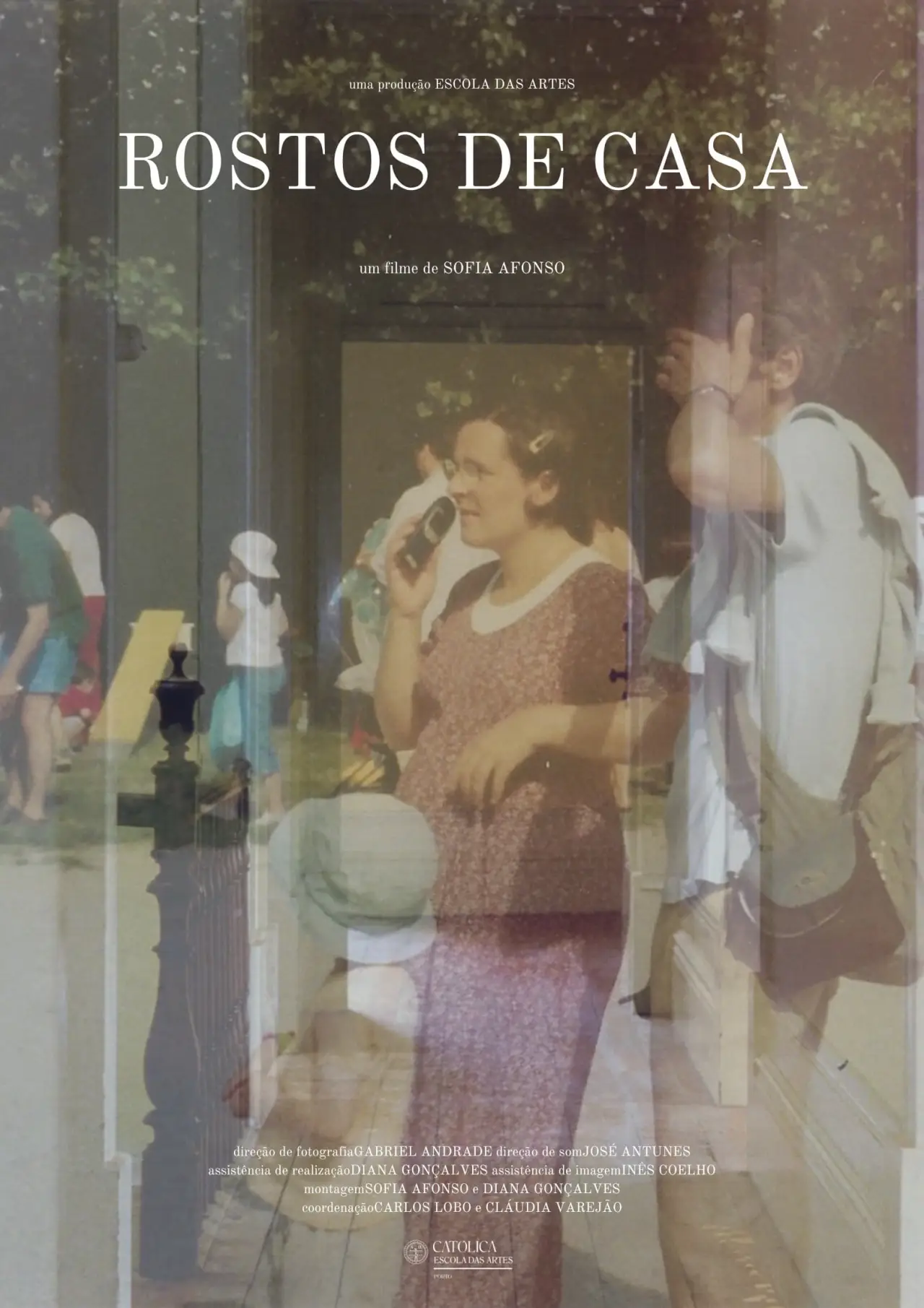 Plakat filmowy "Rostos de Casa"