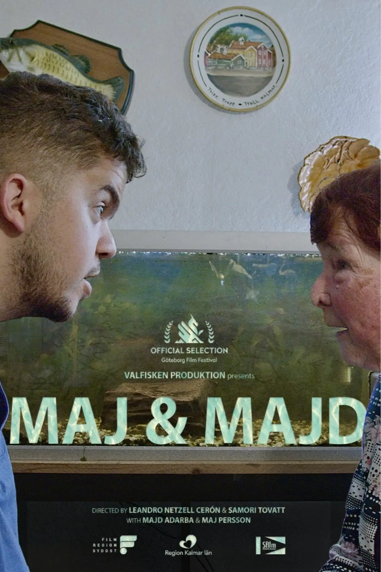 Plakat filmowy "Maj & Majd"