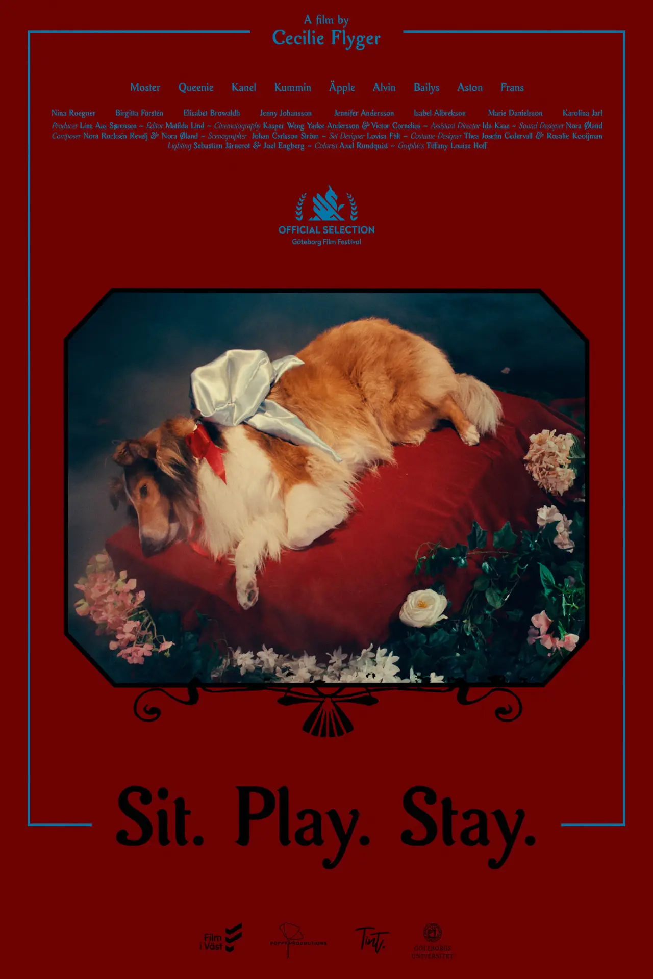 Plakat filmowy "Sit. Play. Stay."