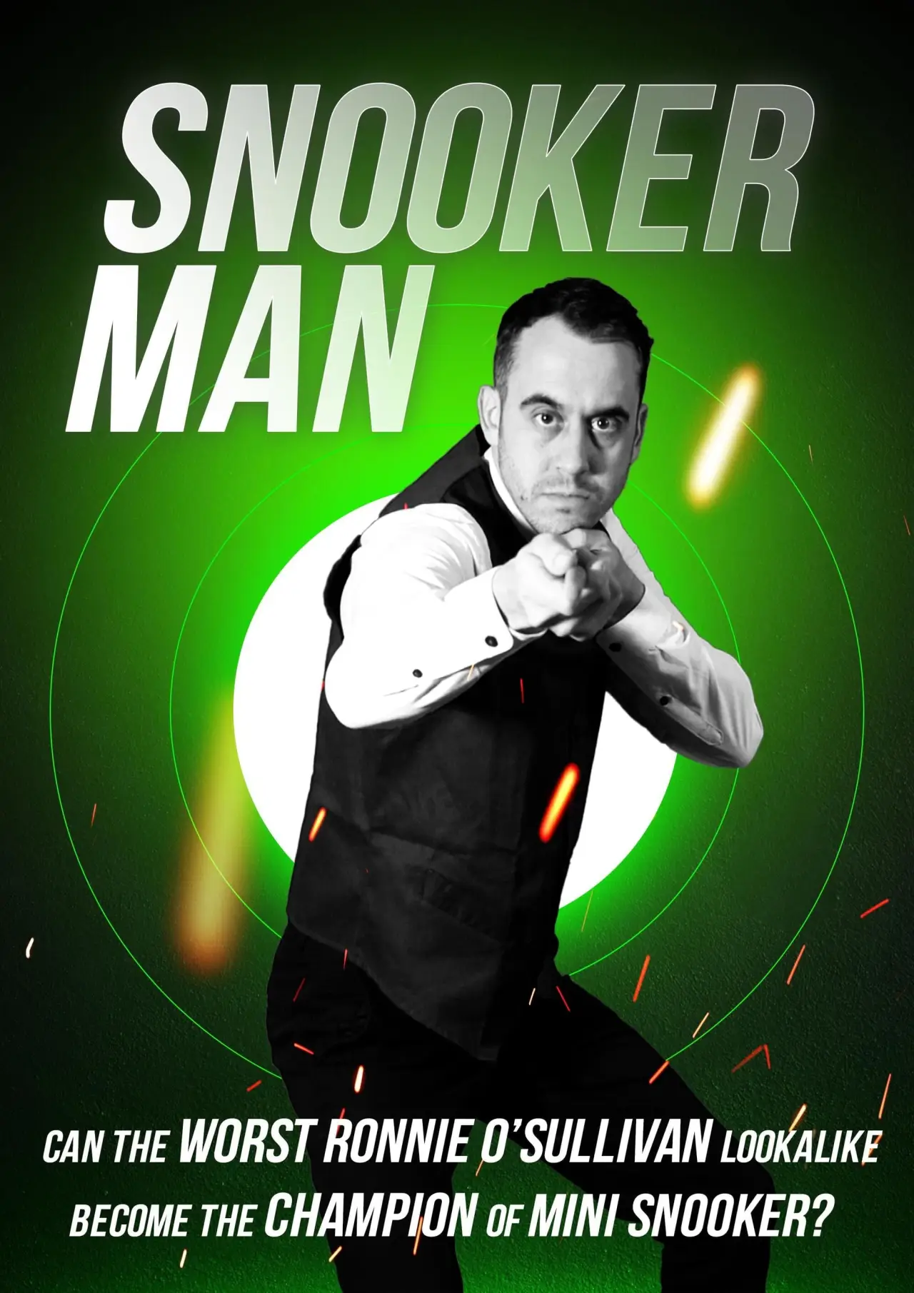 Plakat filmowy "Snooker Man"