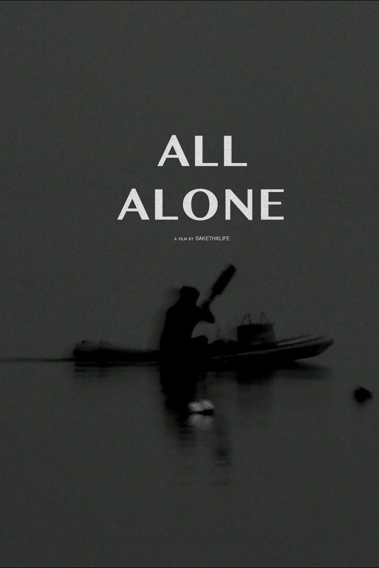 Plakat filmowy "All Alone"